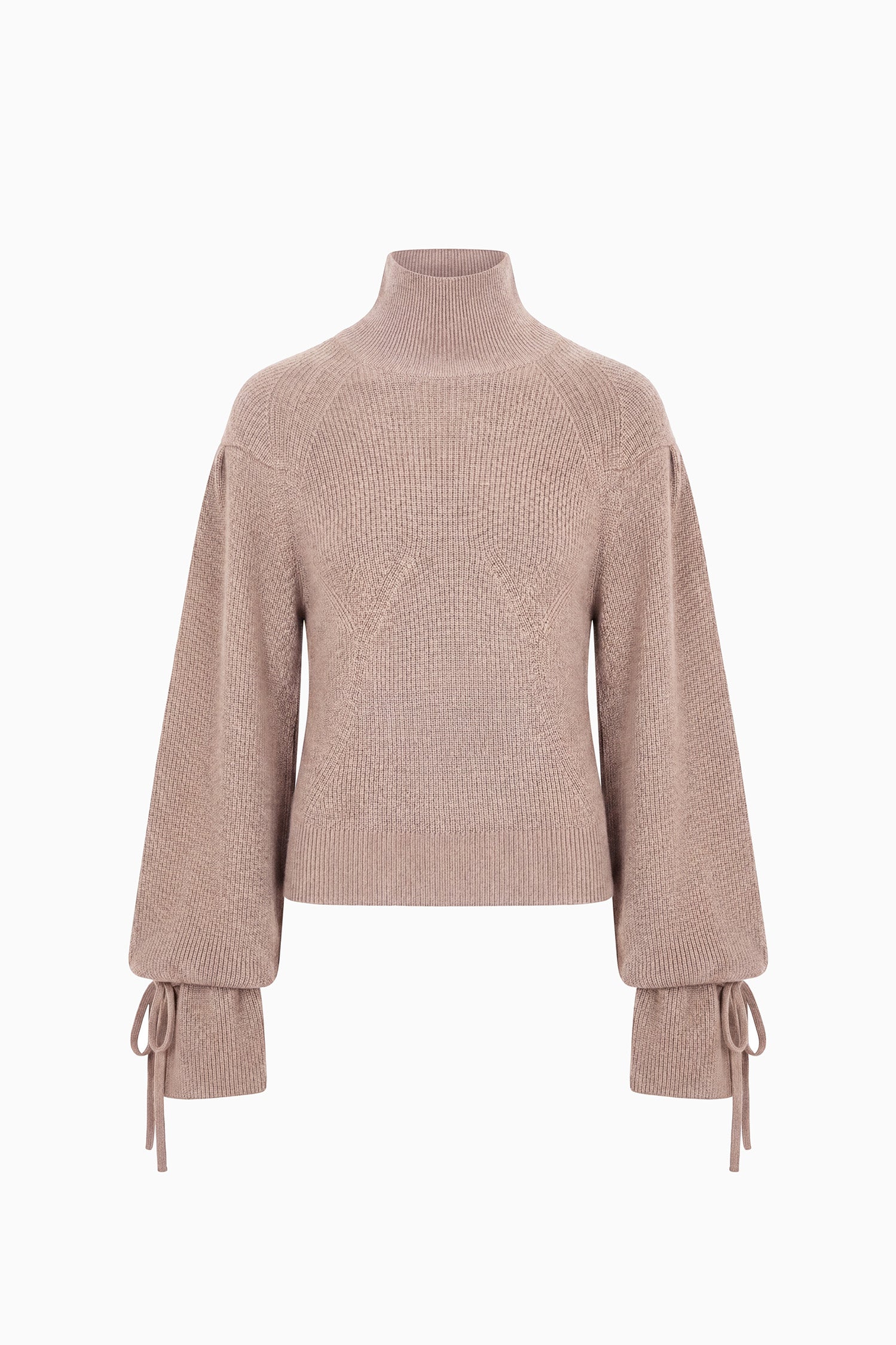 Ulla Johnson Camille FA260745 pull col roulé gris Pebble