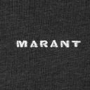 Isabel Marant Zafferh t-shirt noir coton logo brodé