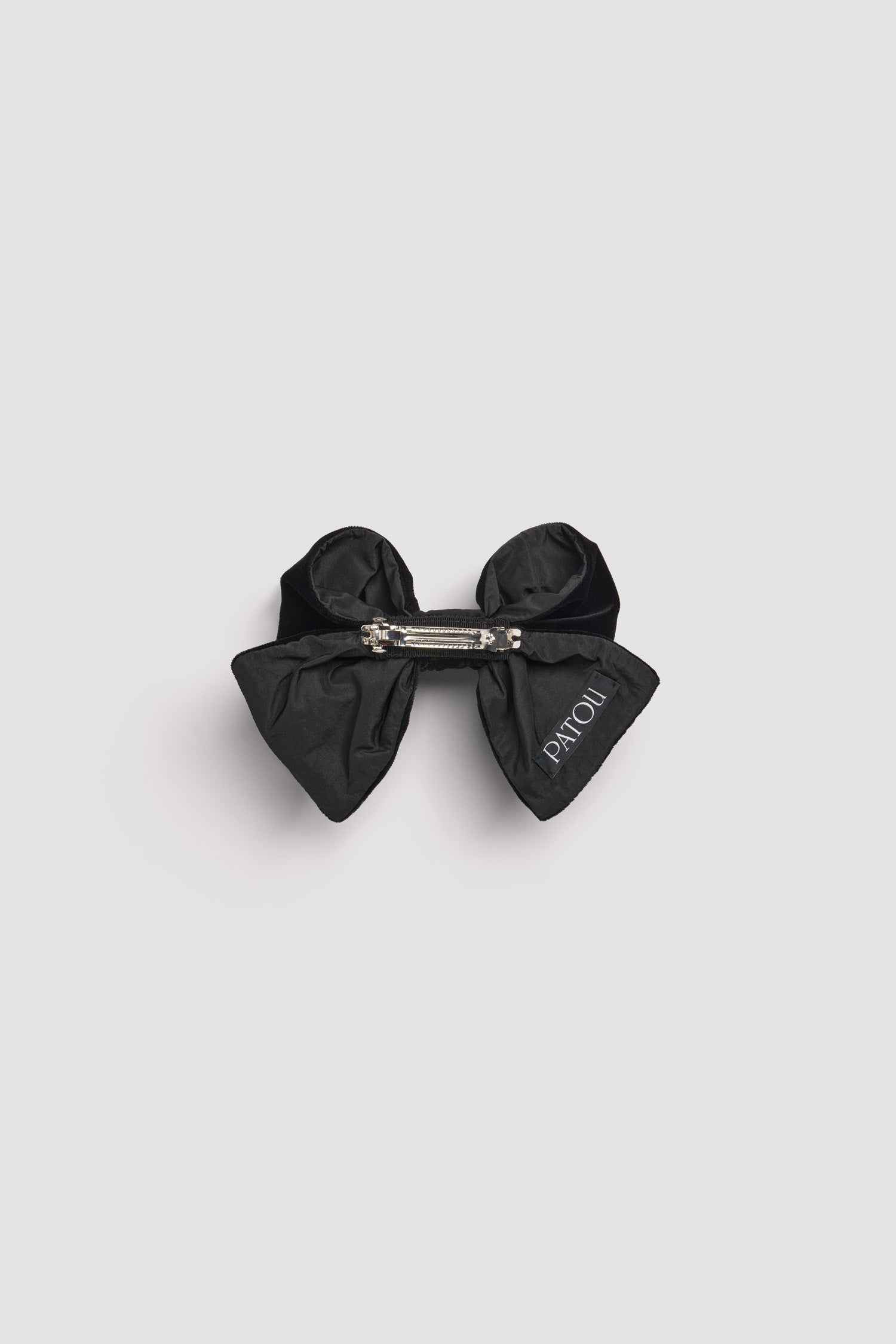 Patou Accessories H25AC1100170999B barrette velours coton noir TU