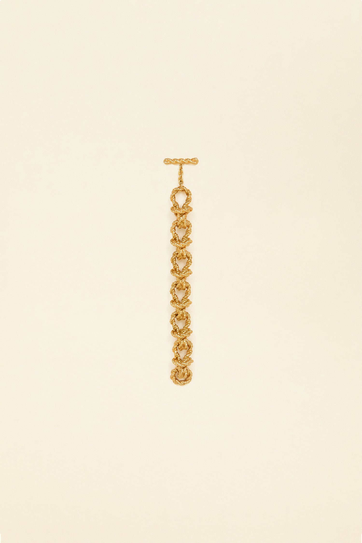 Patou JW076 bracelet chaîne laiton doré maillons fins
