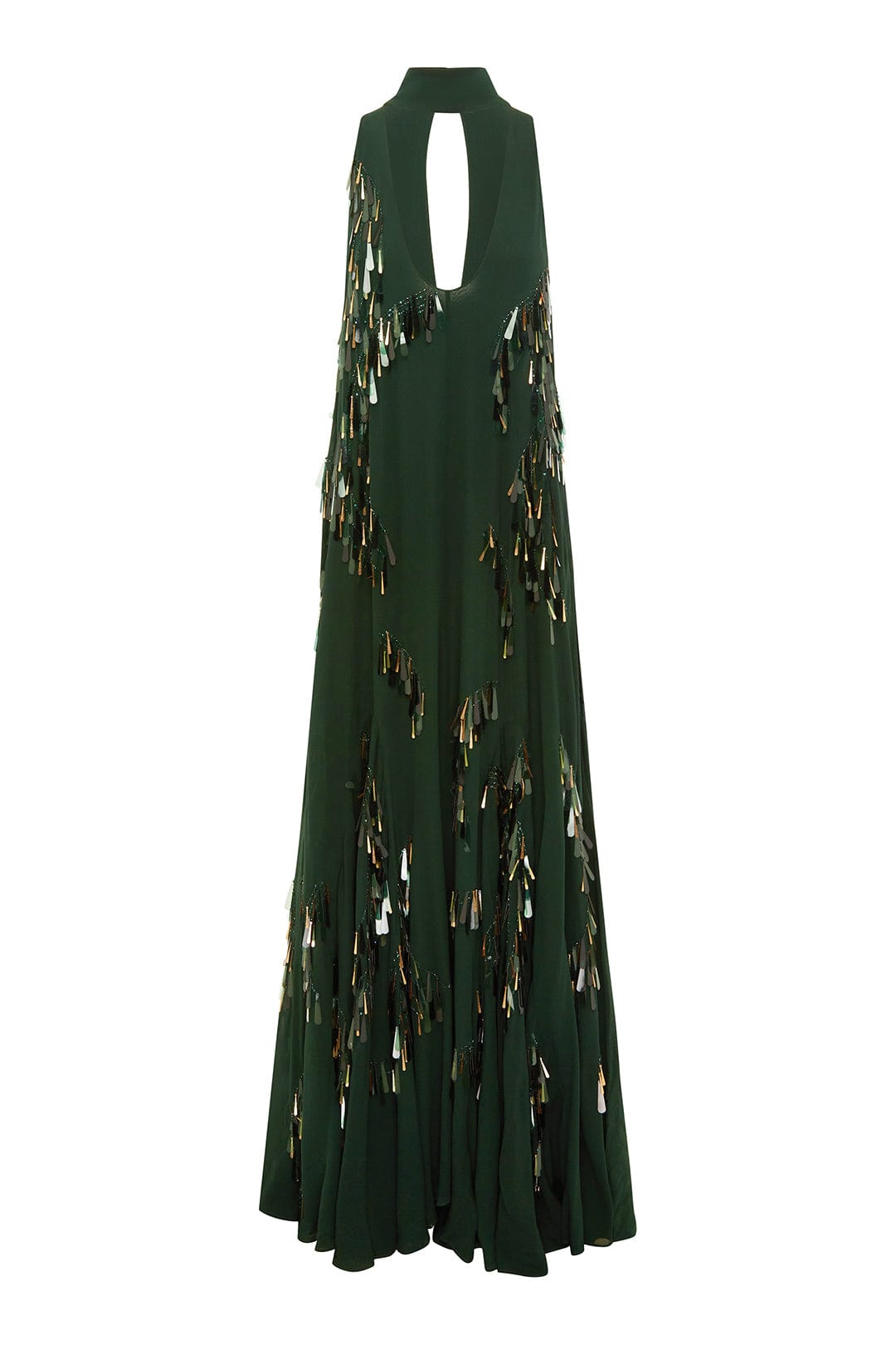 Alemais Ophira Sequin Gown robe sequins sans manches
