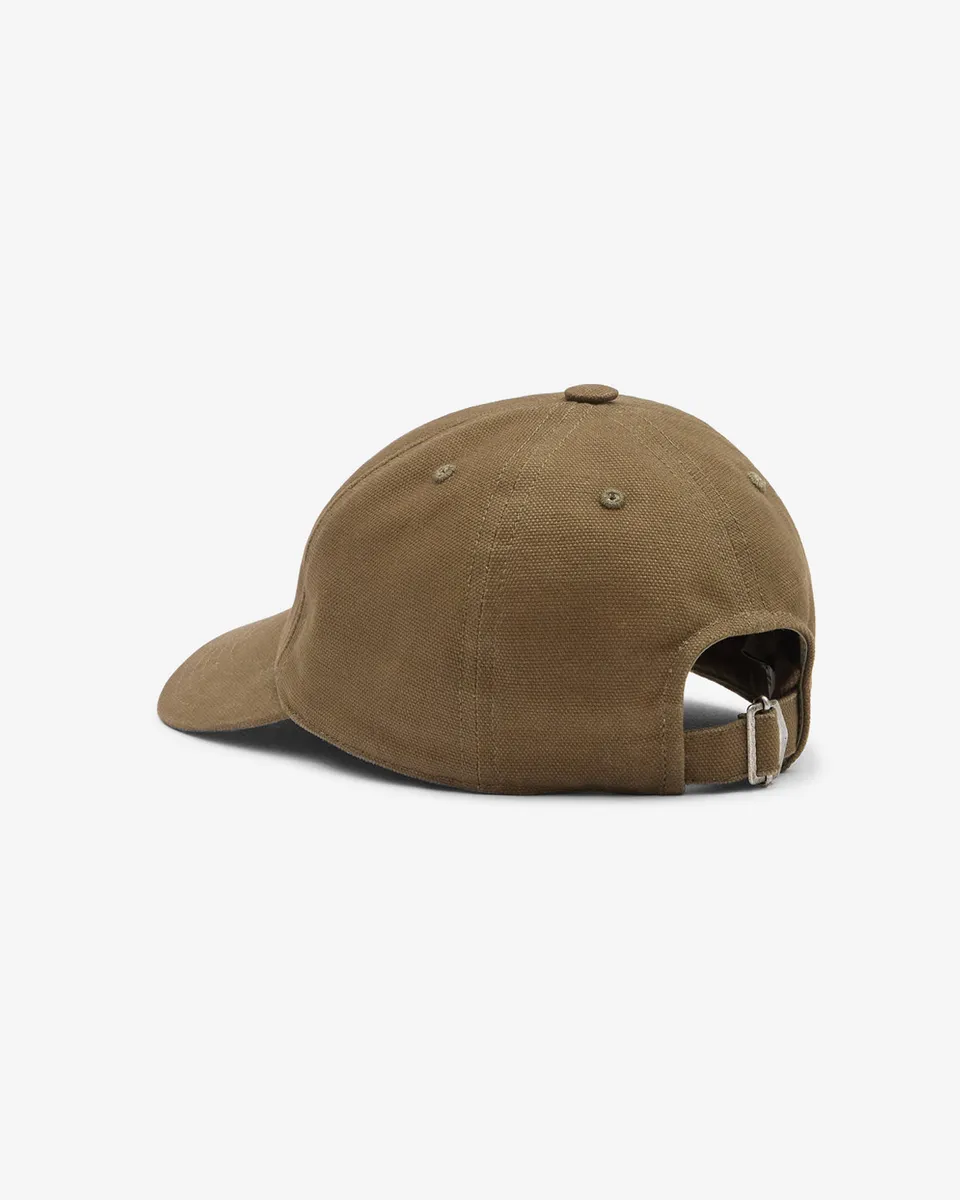 Isabel Marant Tomas casquette coton kaki-rose 57