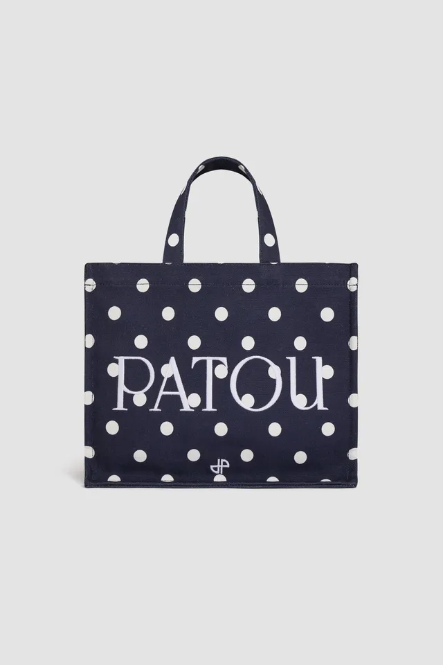 Patou Bags P26AC08801745962 tote bag Night Blue
