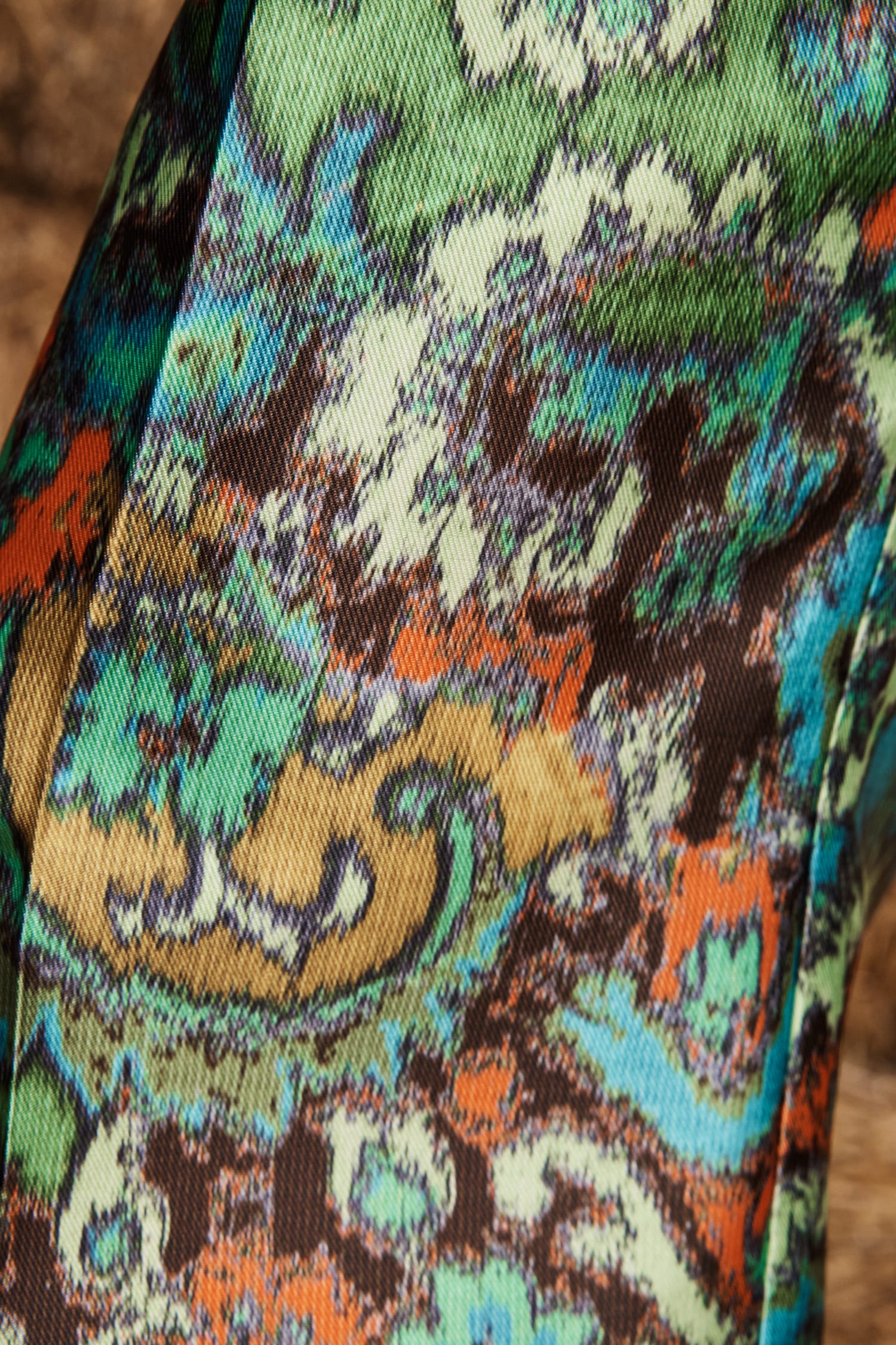 Alemäis Charlotte Pant pantalon flare recyclé imprimé