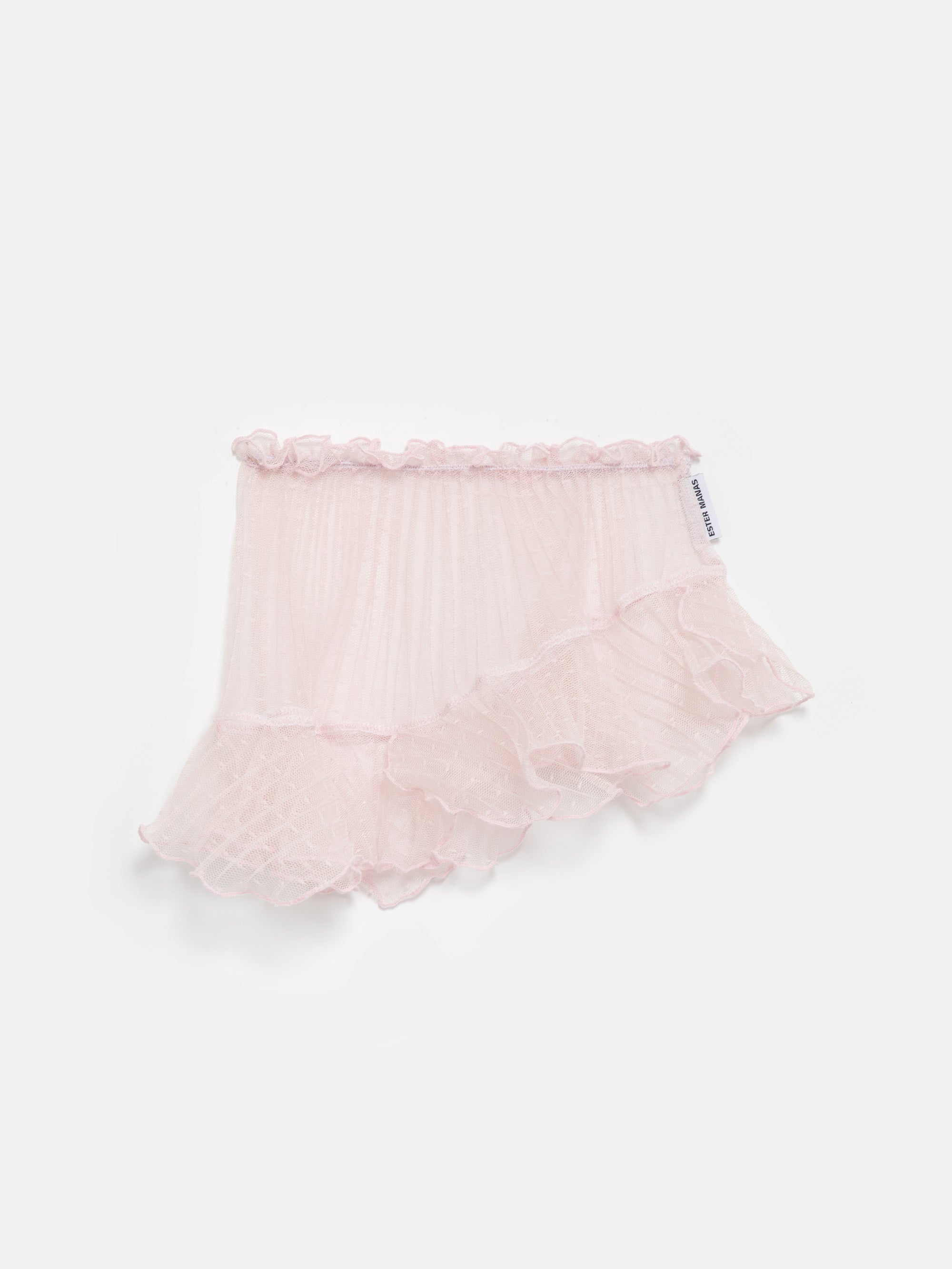 Ester Manas Mini Manas jupe asymétrique rose 98-104