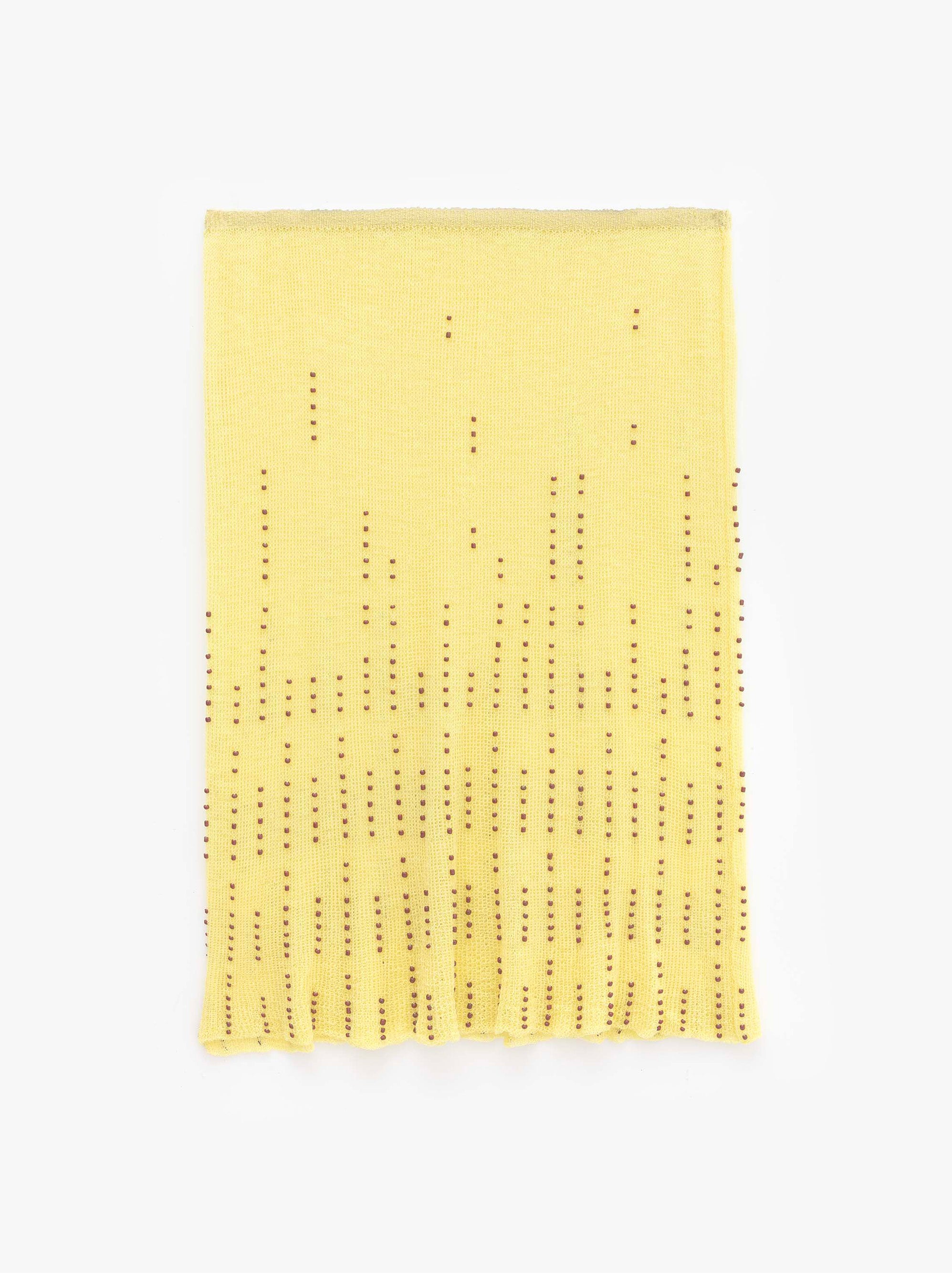 Ester Manas Beaded Wool Skirt jupe laine perles