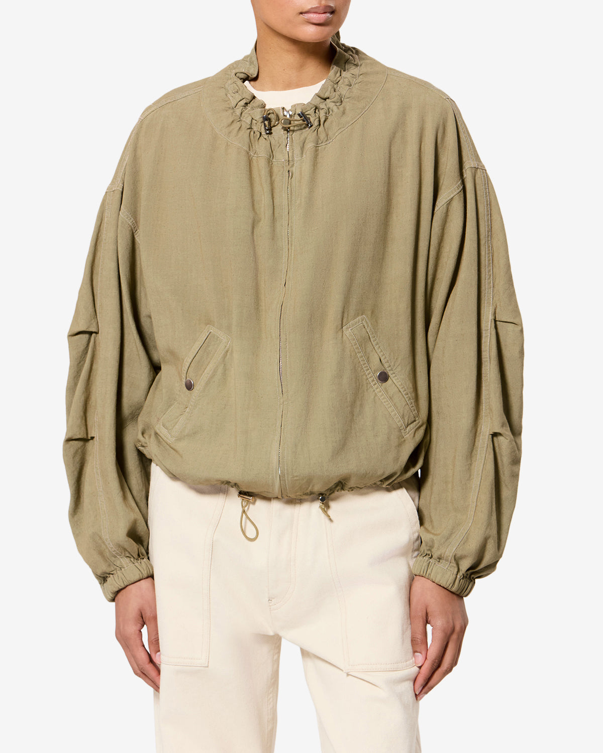 Isabel Marant Vestes Plume VE0372FE veste lin bronze