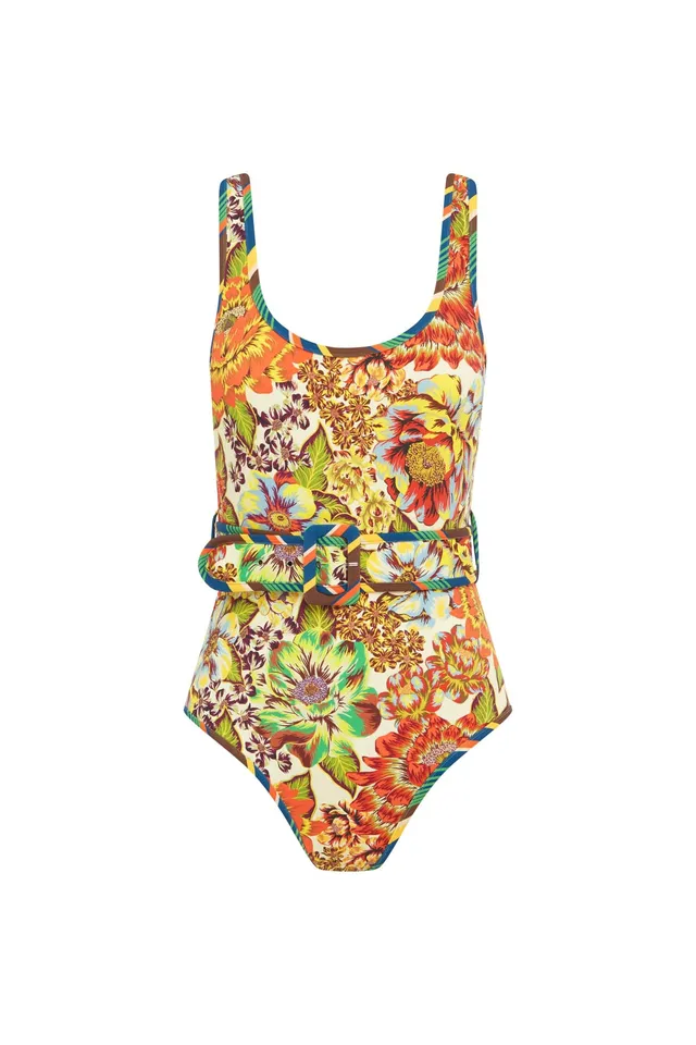 Alemais Charlie Belted maillot 1 pièce XS-XXL fleuri