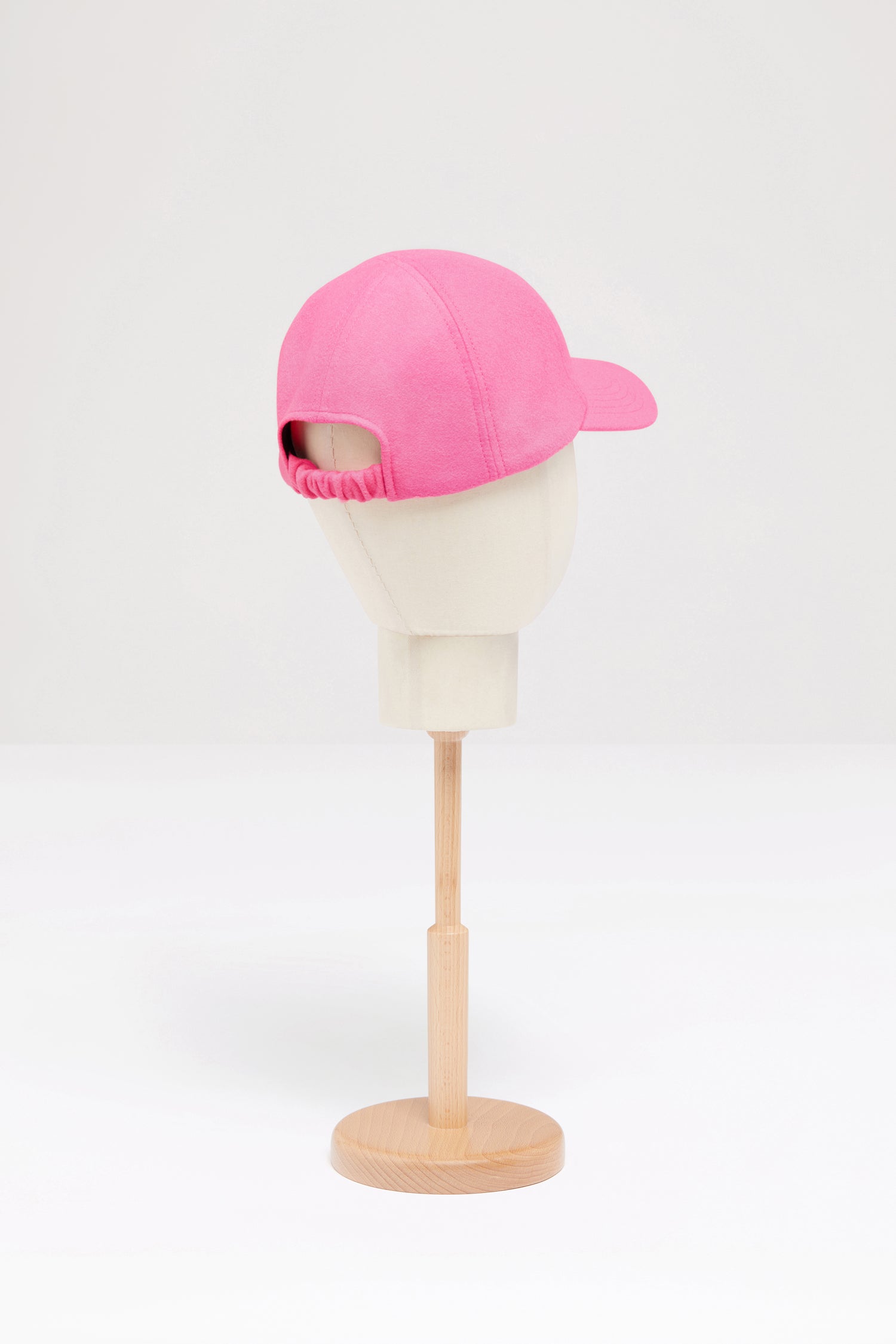 Patou AC040 casquette feutre brodée rose Darling XS-M