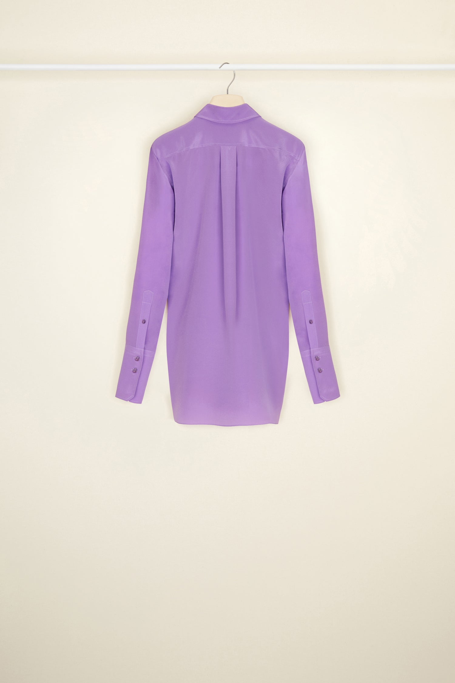 Patou Tops Shirts A21BL003 blouse soie améthyste