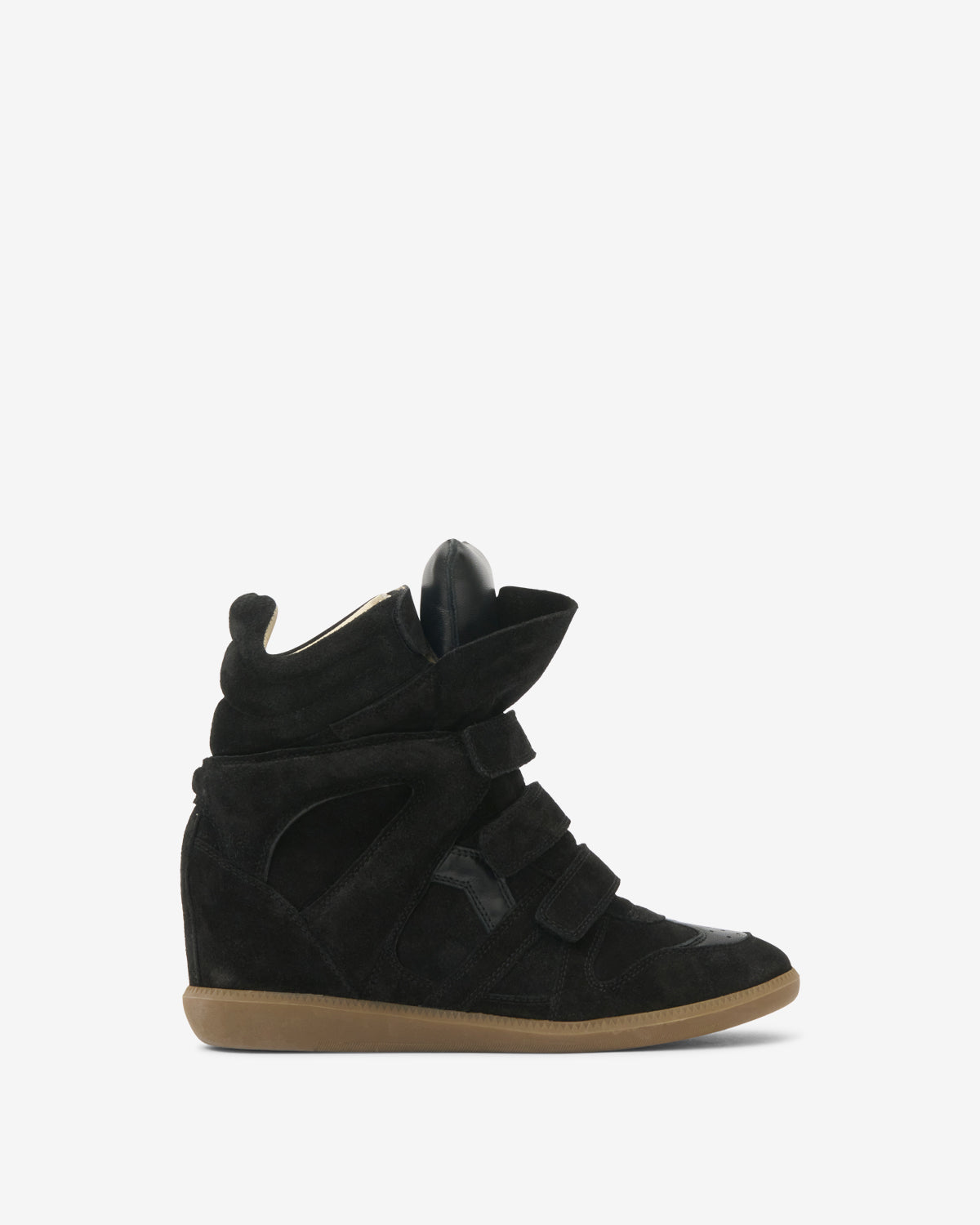 Isabel Marant Bekett Man baskets noir compensées