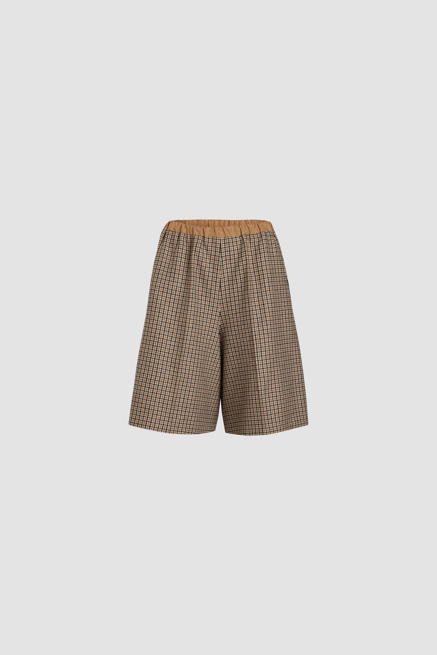 Patou H24TR04301955071 bermuda laine pied-de-poule