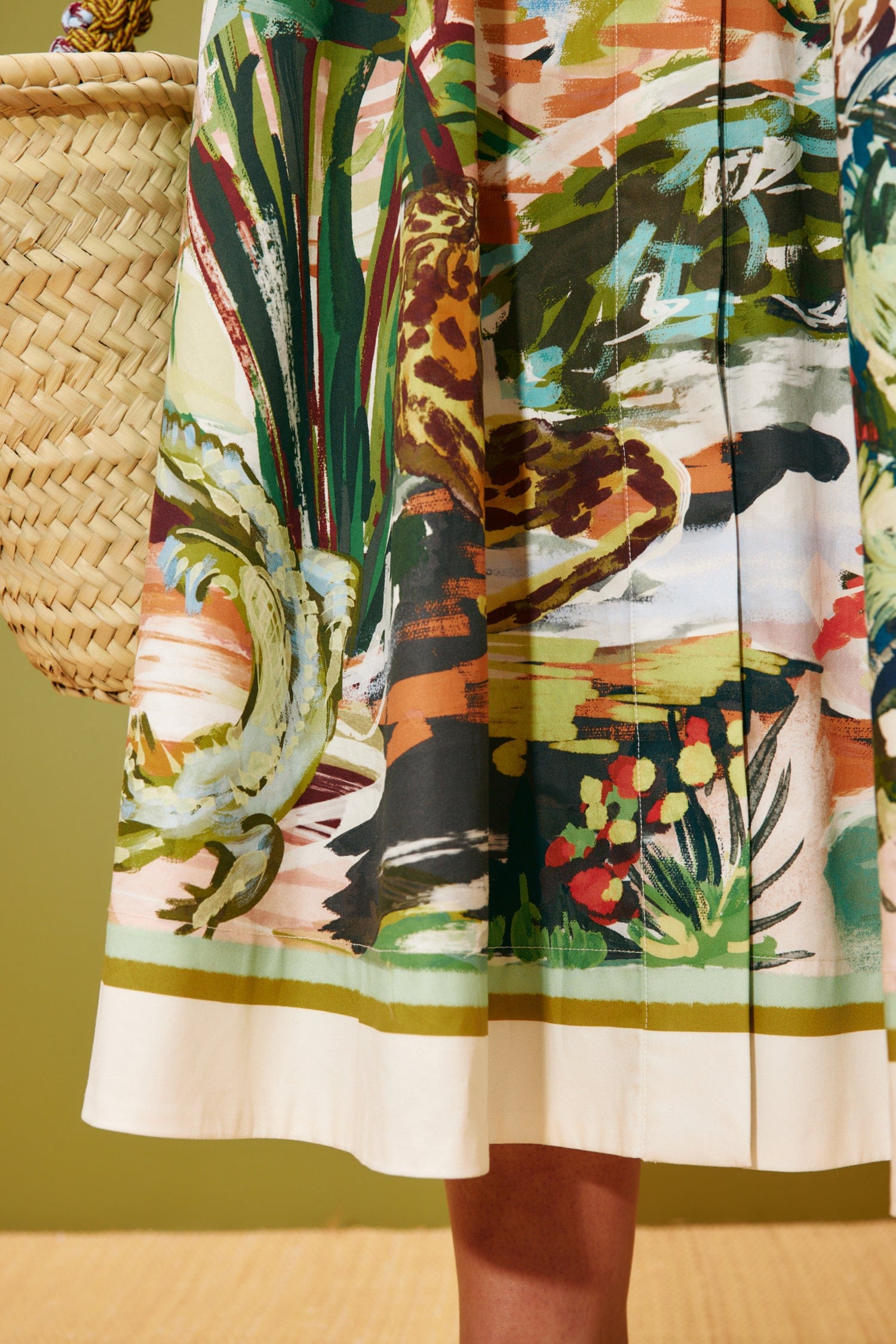 Alemäis Jungle Boogie Shirtdress robe chemise coton bio
