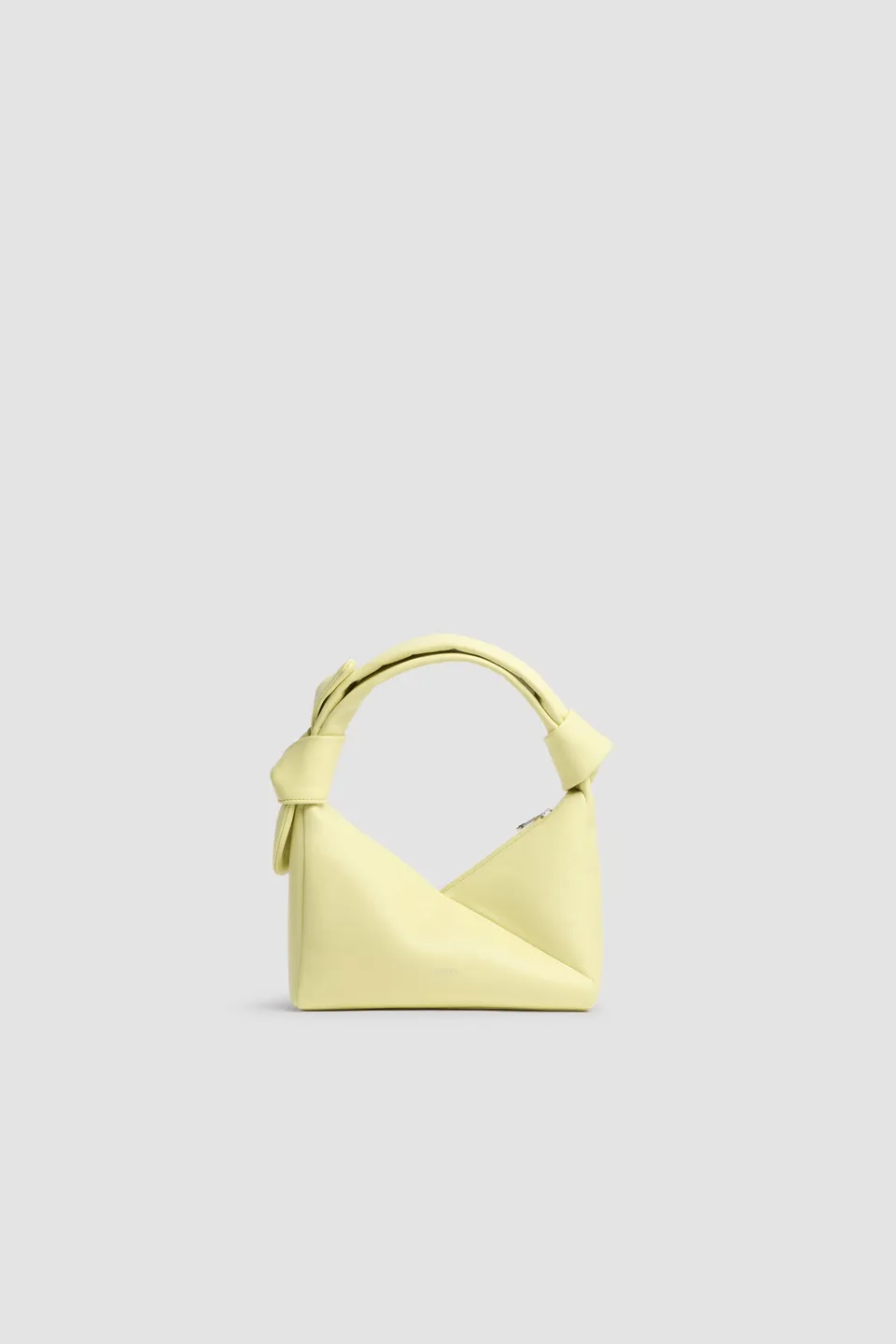 Patou BA029 sac cuir nappa jaune triangle Lemonade TU