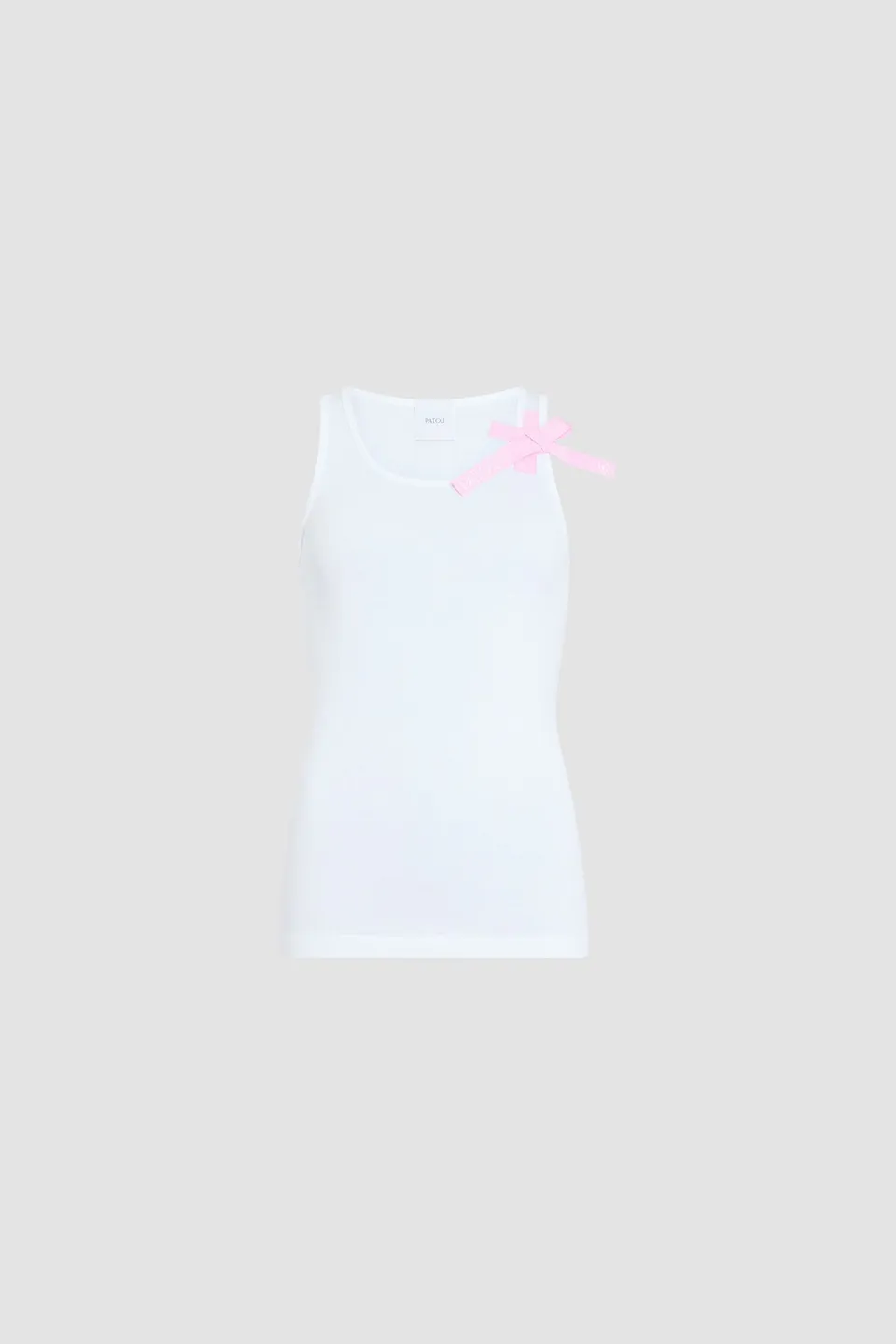 Patou Débardeur JE212 Coton Nœud Blanc XS-XL