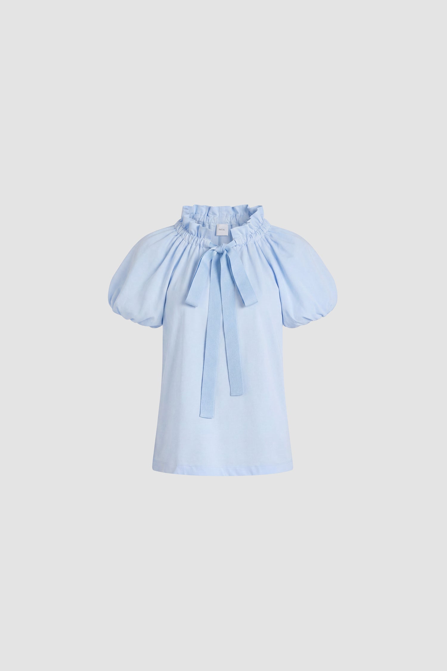Patou JE139 top bleu alpin coton bio XS-XL