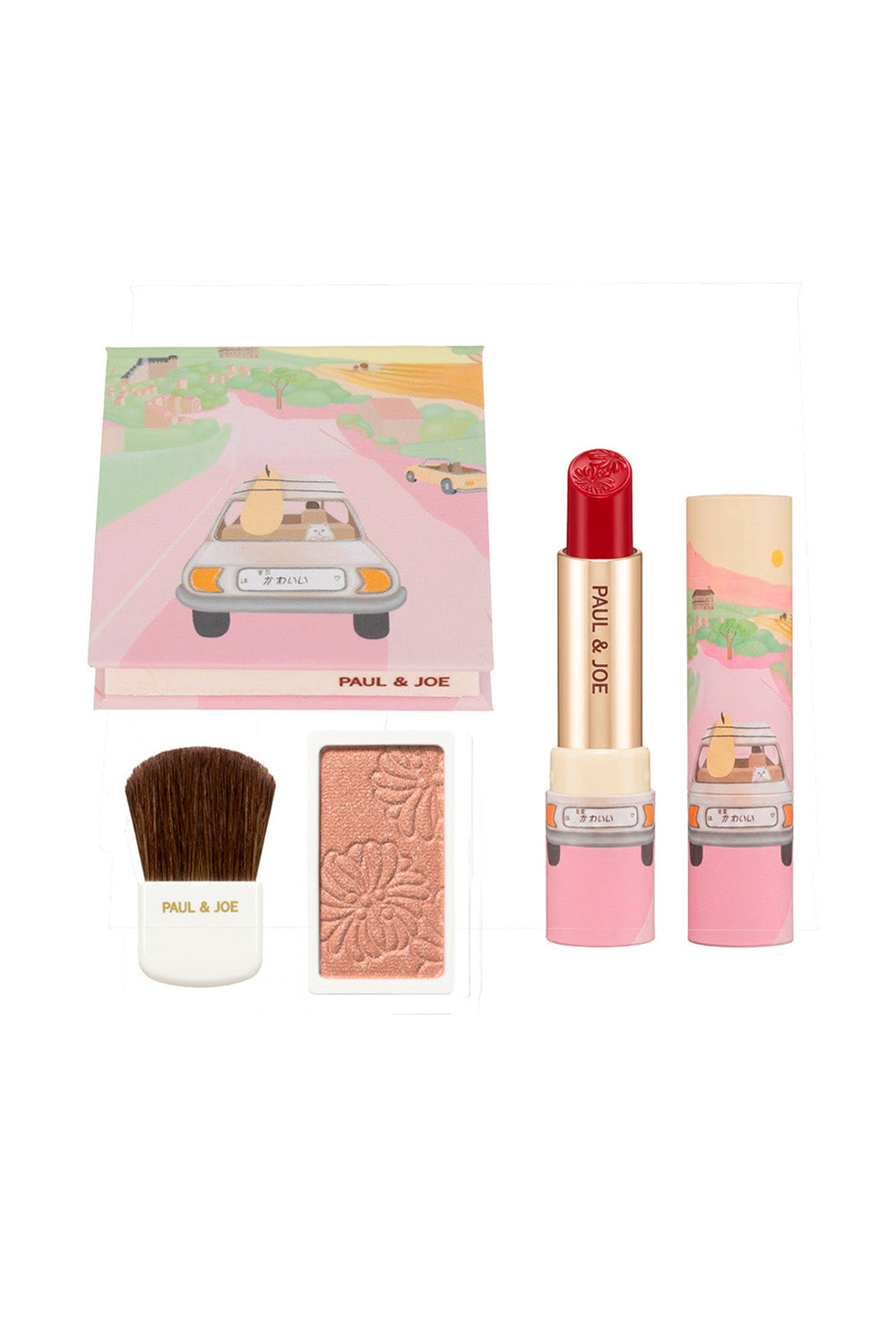 Paul & Joe Pandora Decoster set lèvres blush teinte 24