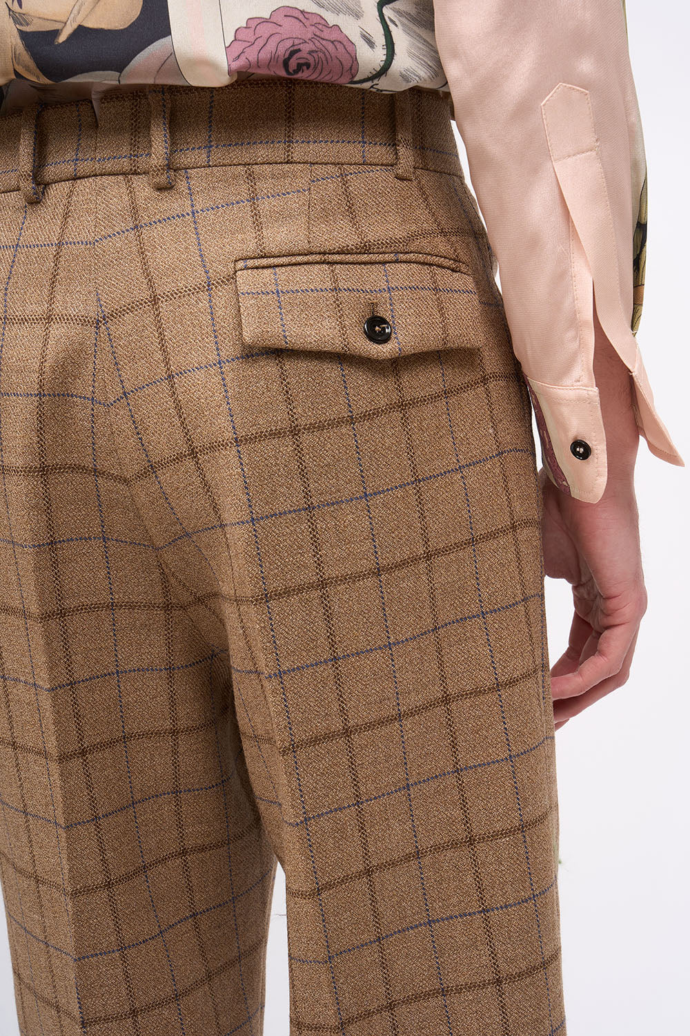 Paul & Joe Tailoring Gary pantalon tweed carreaux