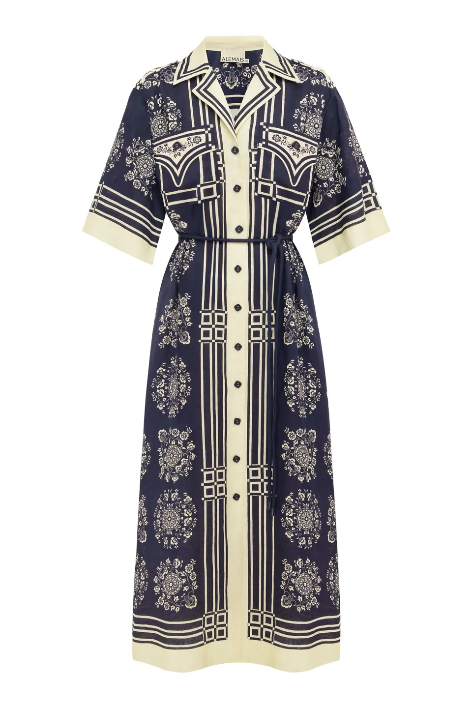 Alemäis Banderra Linen robe chemise lin taille 10