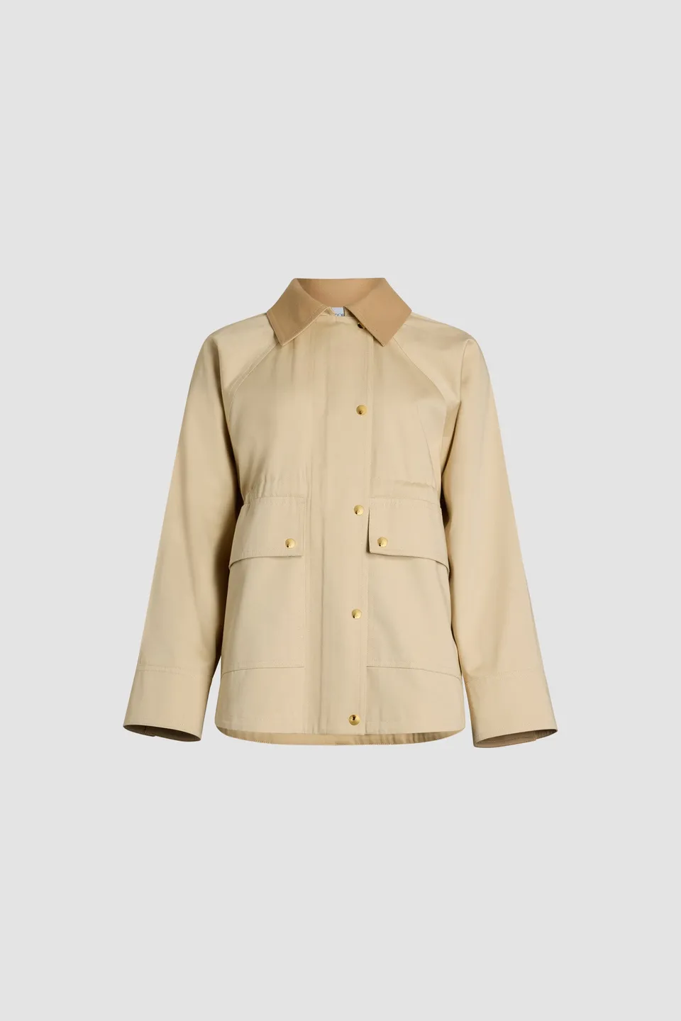 Patou OU0300074089W parka coton bio blanc hiver