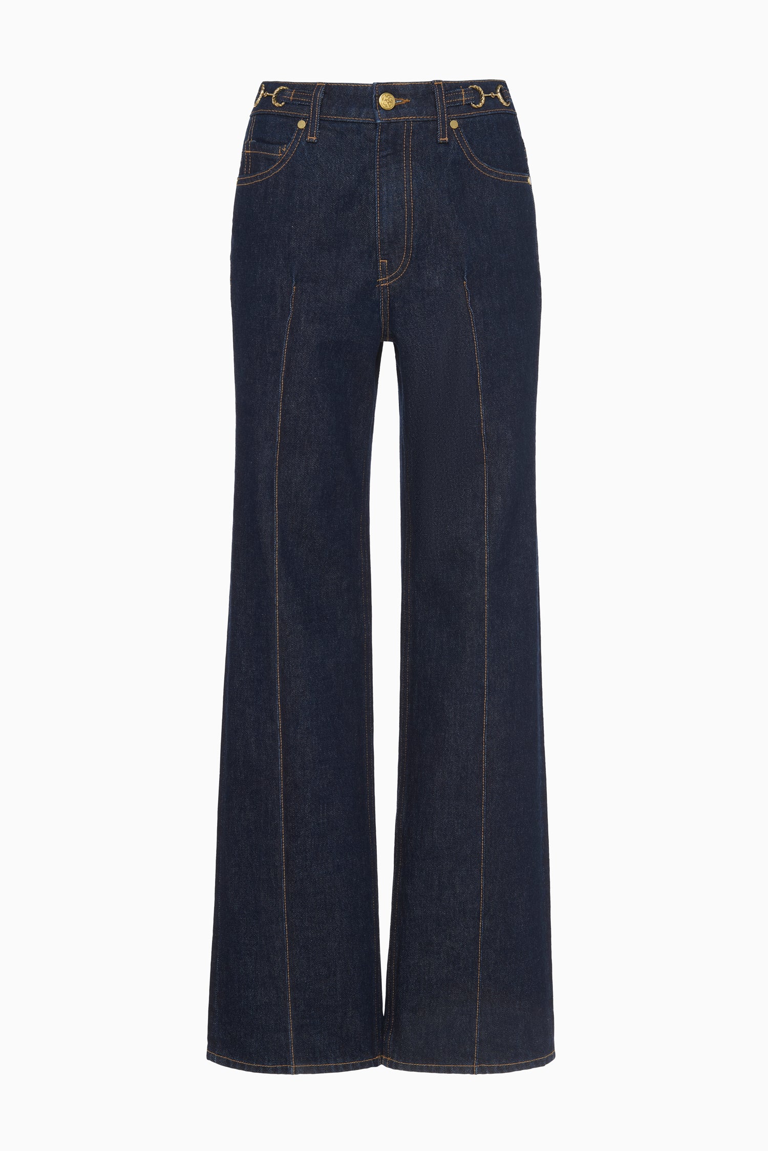 Ulla Johnson Agatha UJ9904061 Jean Tigris droit coton