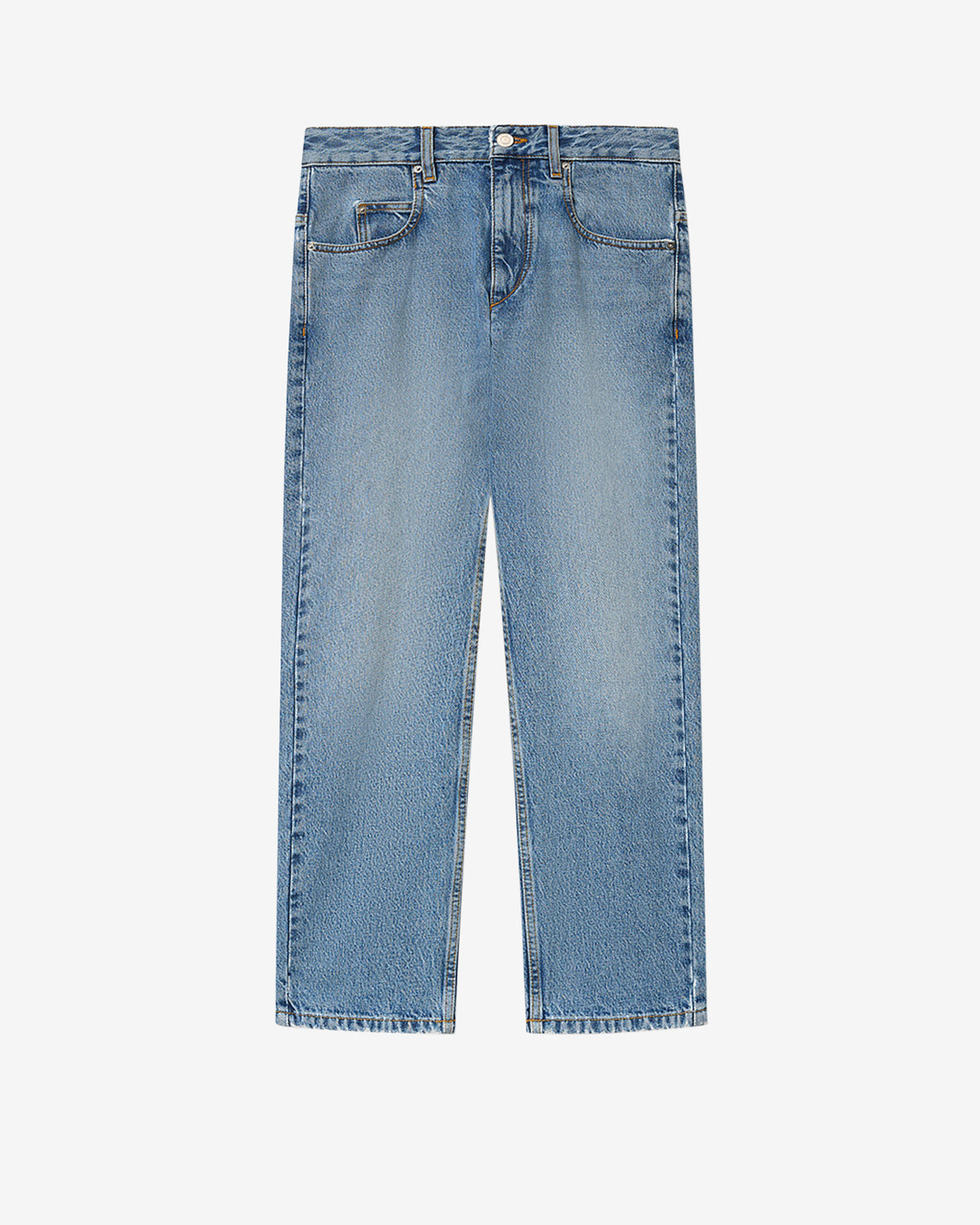 Isabel Marant Dakota jean bleu clair 7/8 ajusté 5 poches