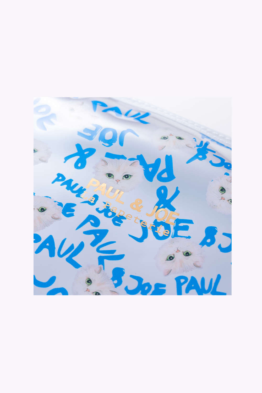 Paul & Joe Gipsy pochette plate transparente