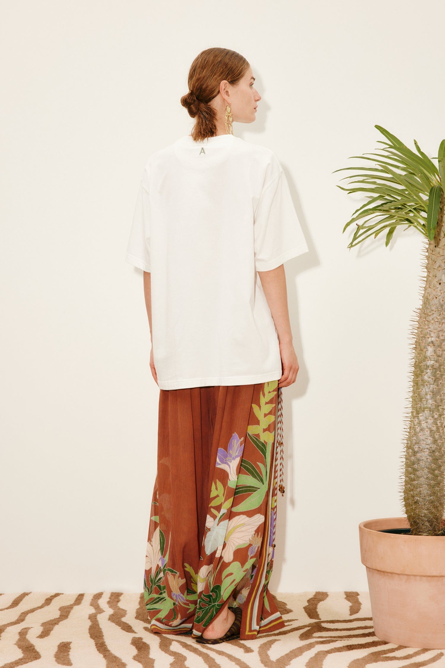 Alemaïs Mokshini Tee t-shirt coton bio imprimé