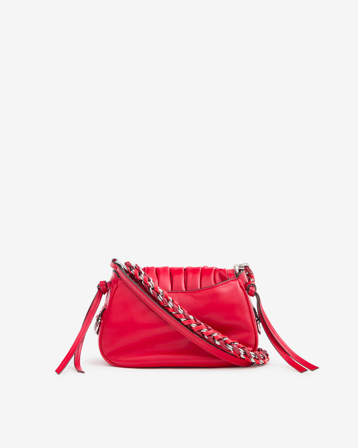 Isabel Marant Bolton PP0512FC-D4C14M Sac rouge écarlate XS