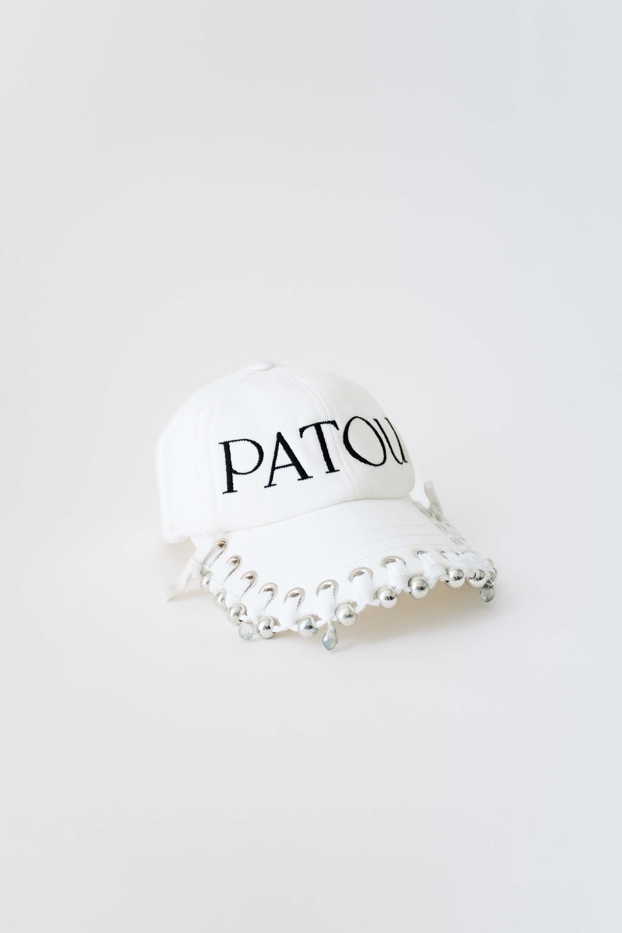 Patou SP053 casquette coton crème Upcycling