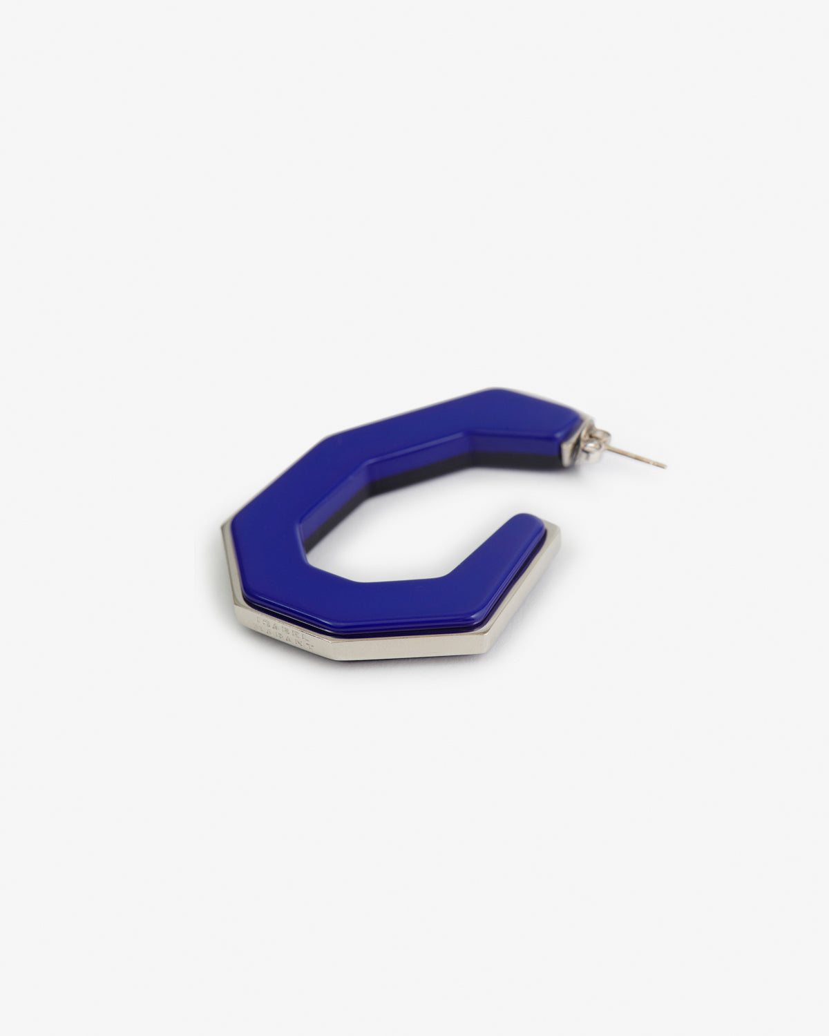 Isabel Marant Liu boucles créoles bleu argenté