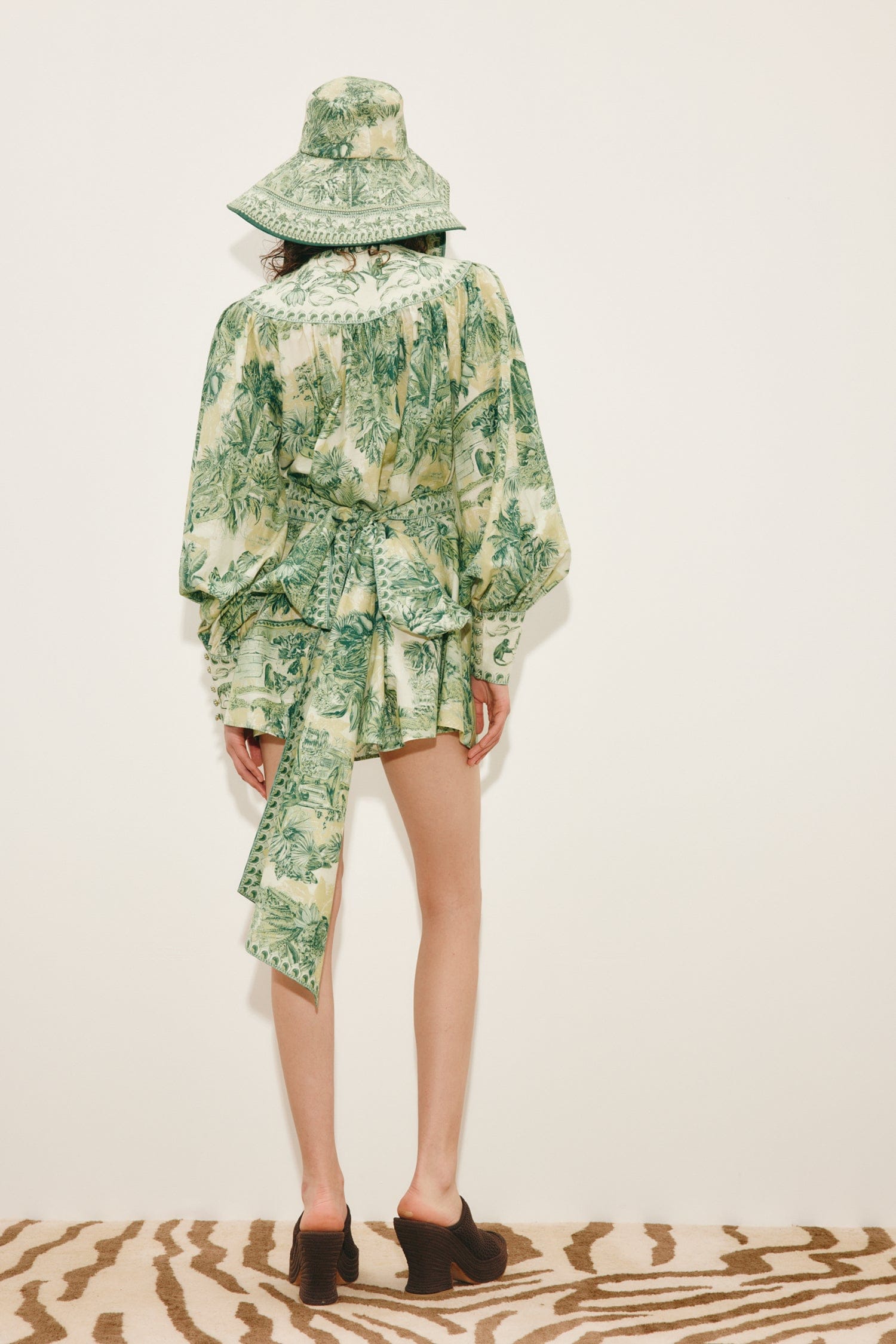 Alemaïs Sara Mini robe col V coton poches