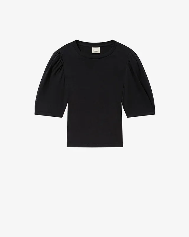Isabel Marant Maeliss TS0311FA t-shirt coton noir