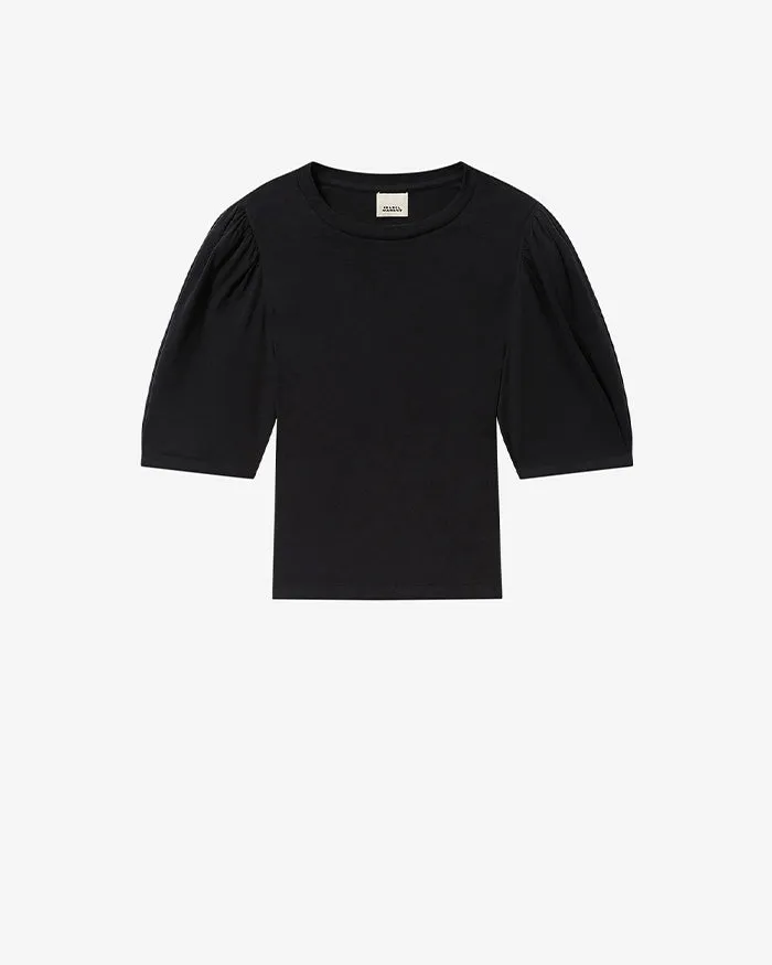 Isabel Marant Maeliss TS0311FA t-shirt coton noir