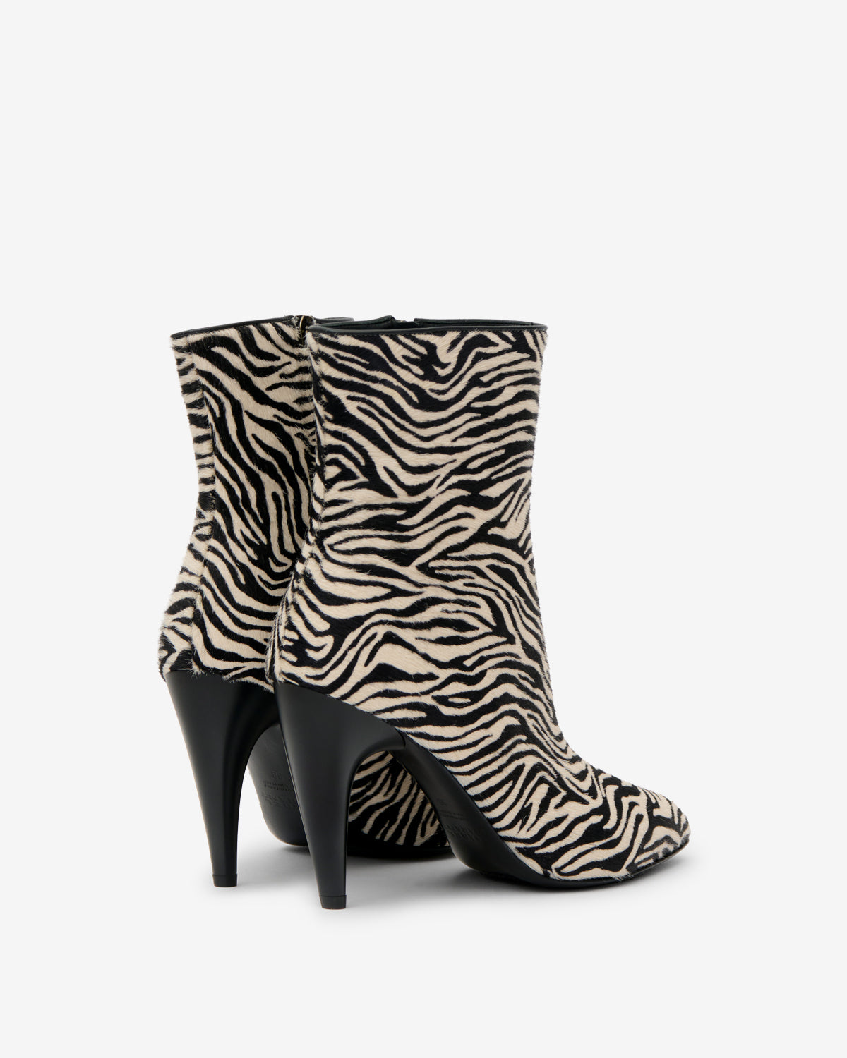 Isabel Marant Jany Low bottines zèbre talon 9 cm