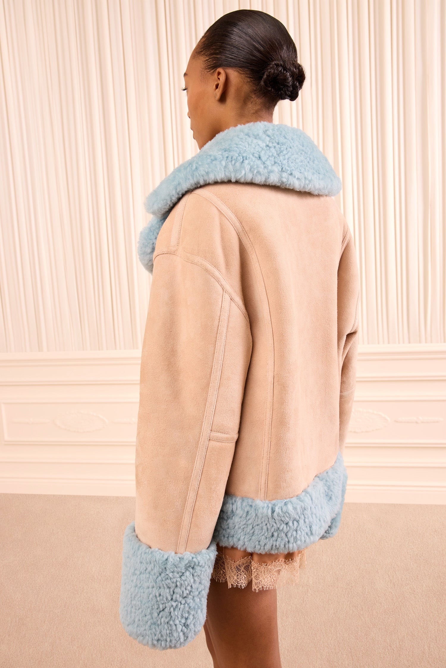 Ulla Johnson Nisha manteau shearling réversible Beryl