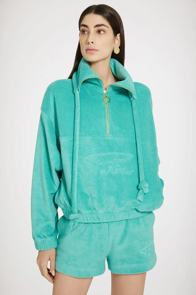 Patou JE103 short éponge coton bio Mint Green vert