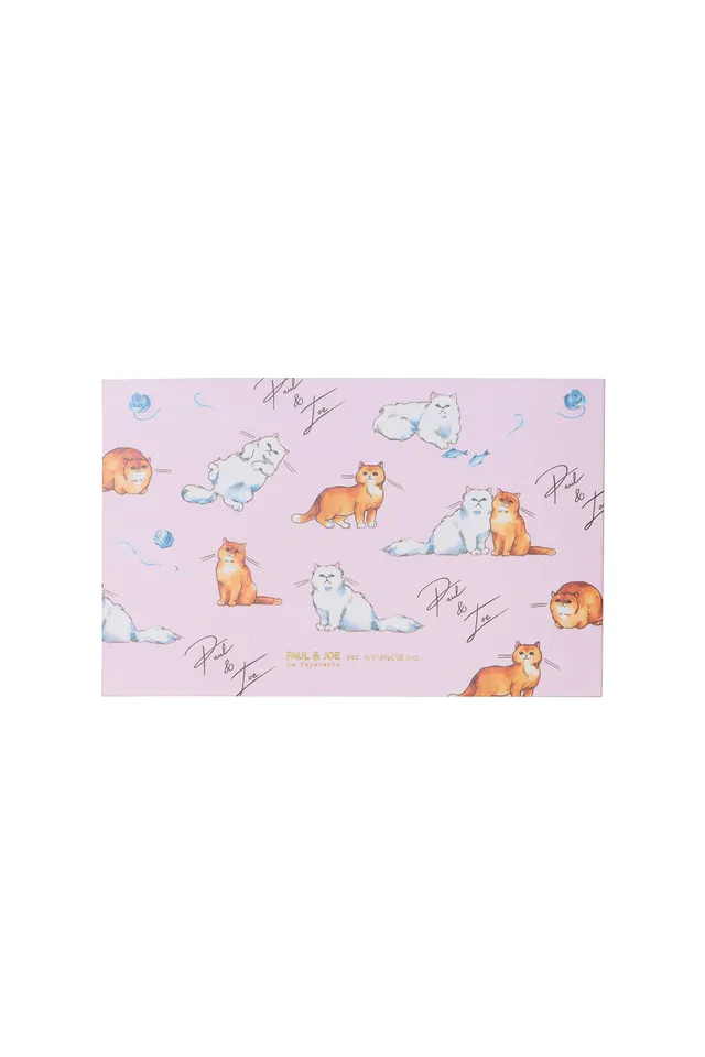 PAUL & JOE Papeterie Cahier bleu Gipsy carnet rose TU ligné 5mm