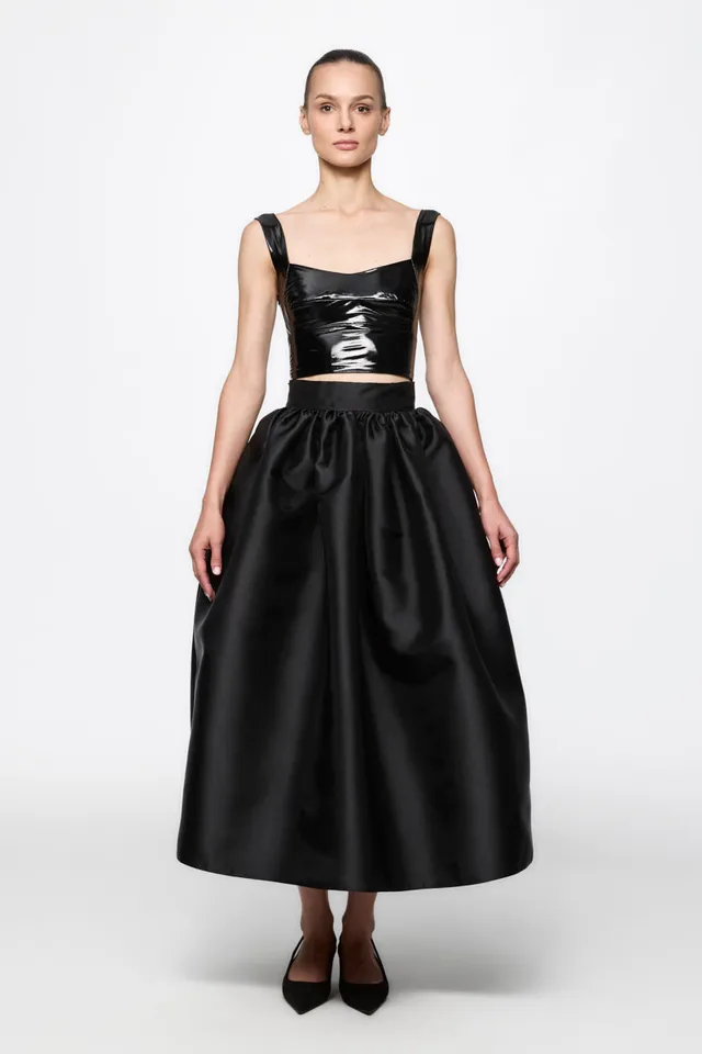 ATU Body Couture Latex corset bustier latex noir S