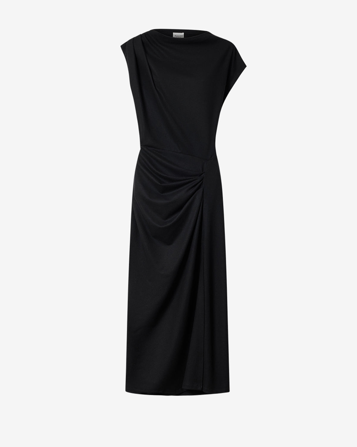 Isabel Marant Naerys RO0260FD robe noir jersey longue