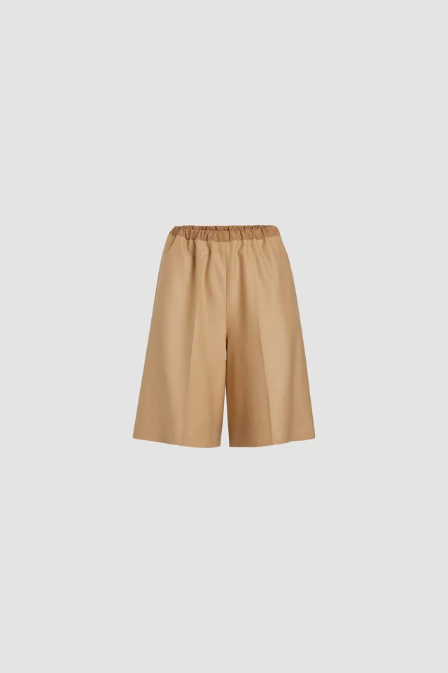 Patou Trousers H24TR0430189115B short laine gris 34