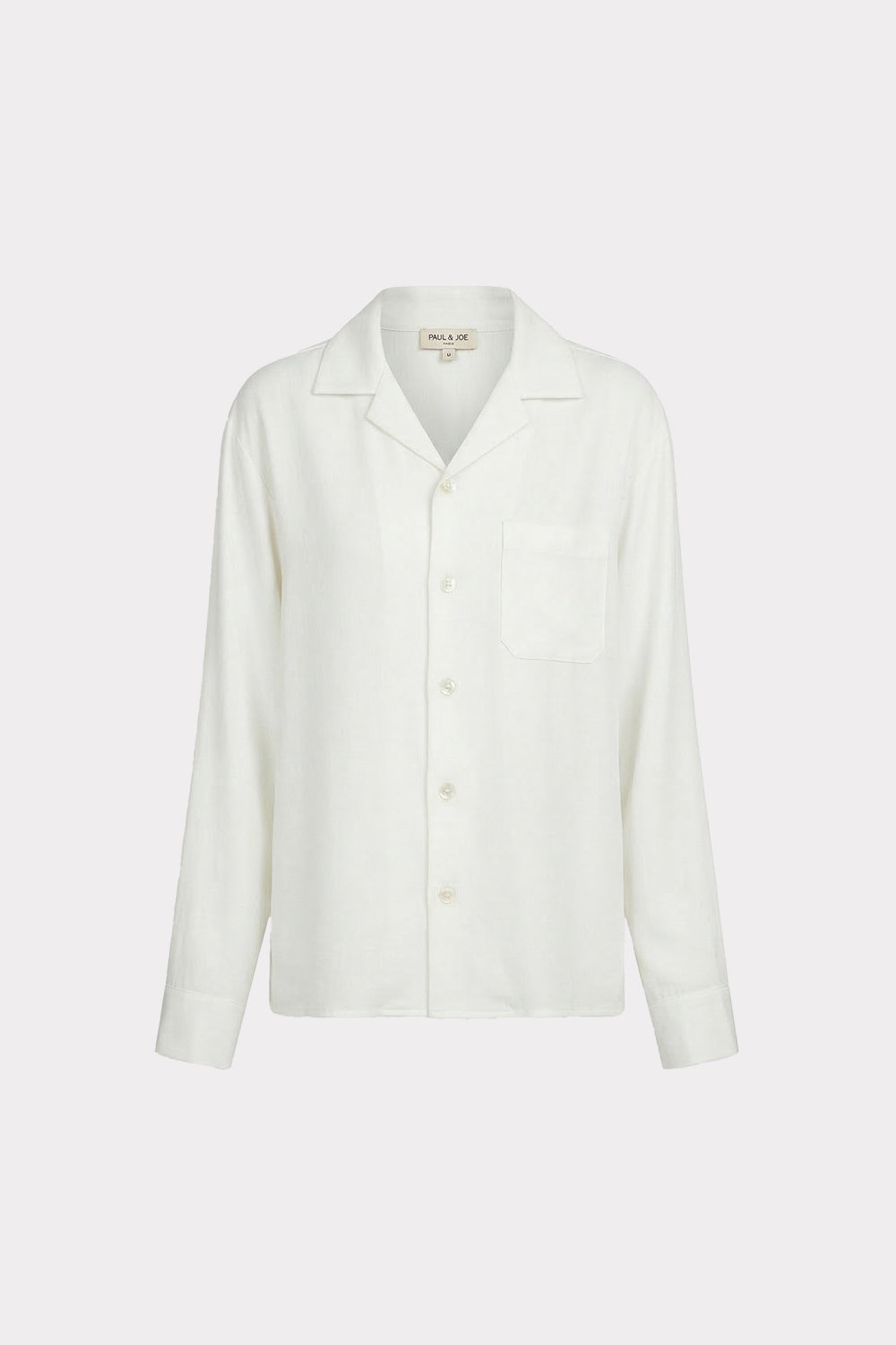 Paul & Joe Hauts Hazel chemise cupro col bowling unisexe