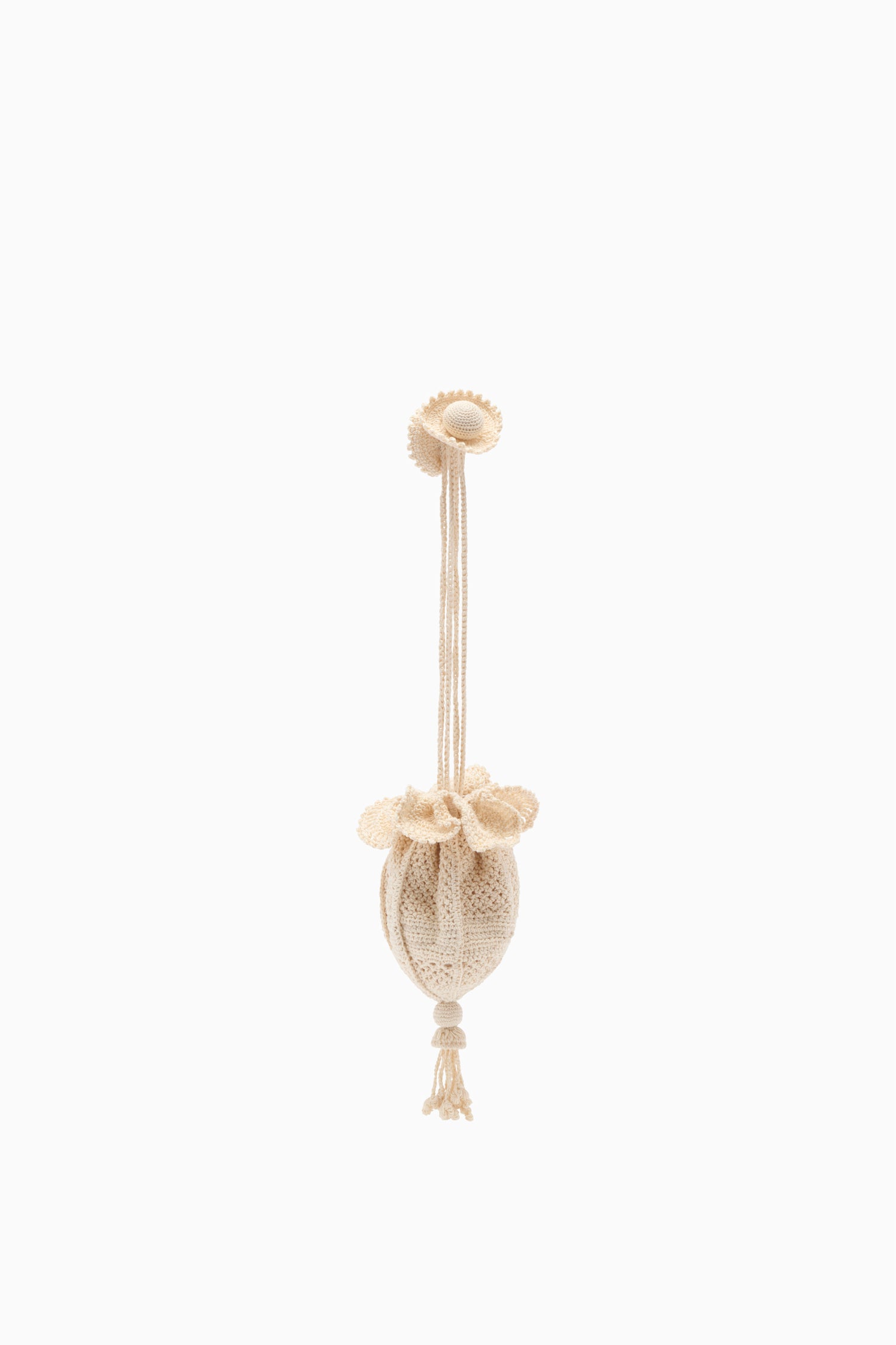 Ulla Johnson Mermaid PF261199 pochette crochet Natural coton