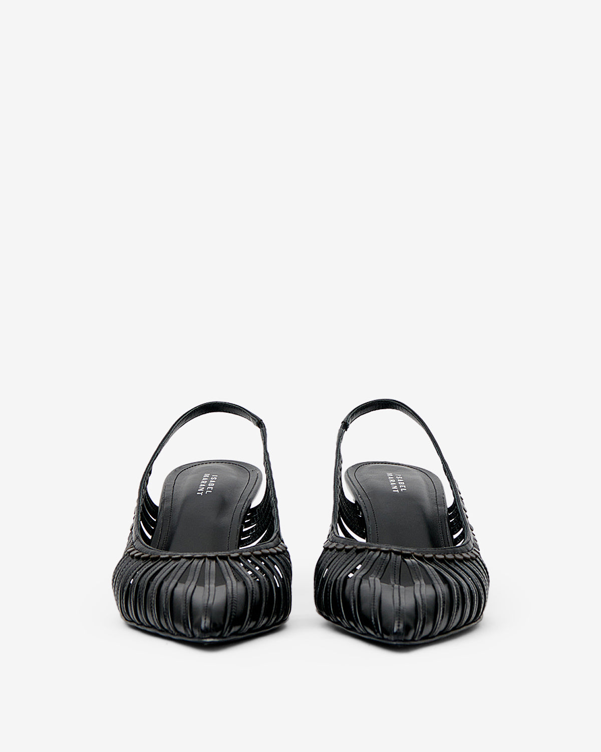 Isabel Marant Pionee escarpins cuir noir pointu