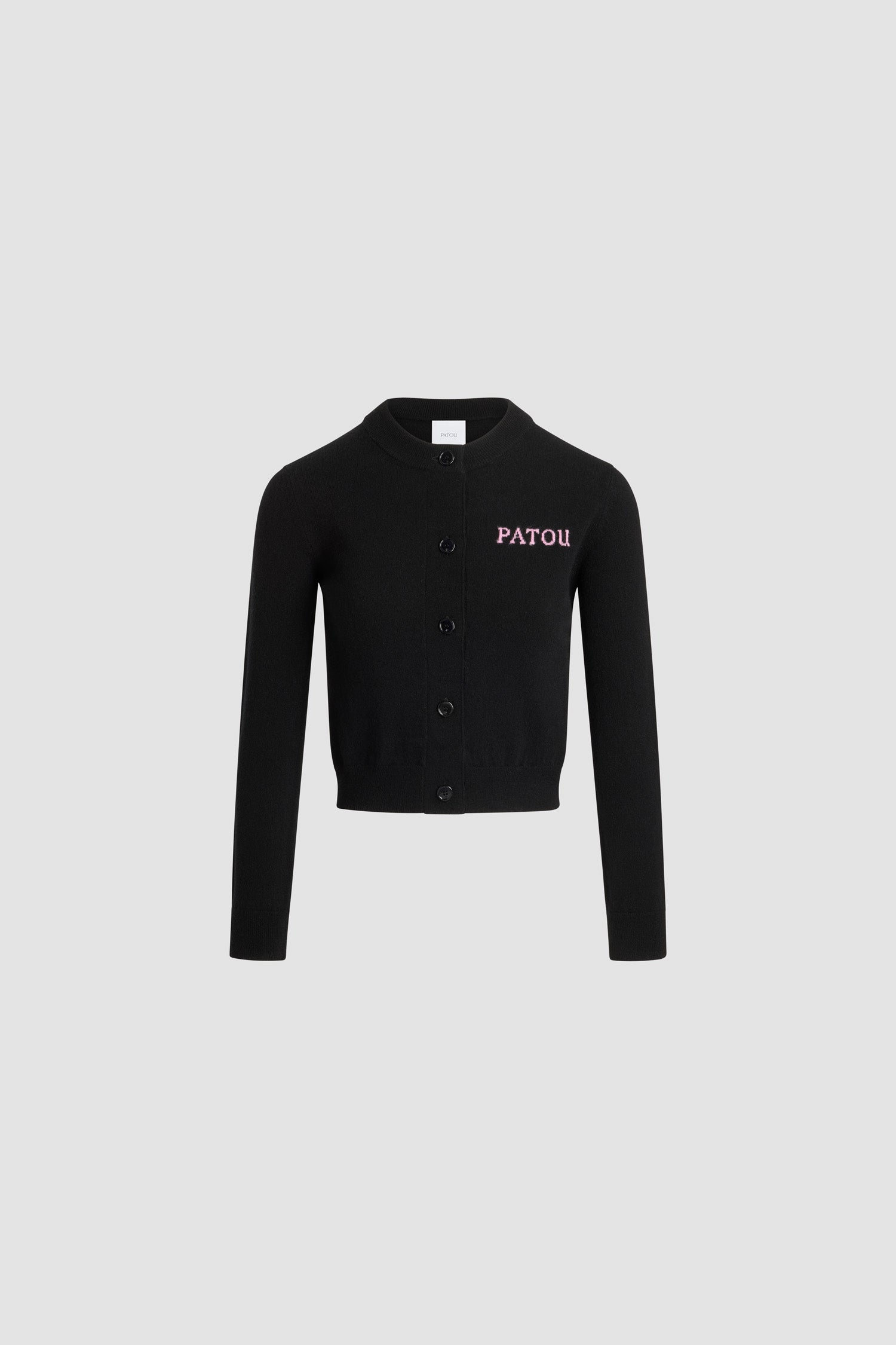 Patou Knitwear cardigan H25KN3078041999B noir laine cachemire