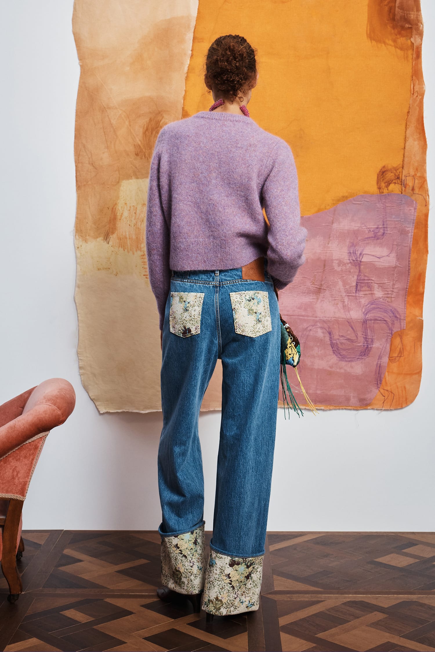 Alemais Reggie cardigan court mohair taille S