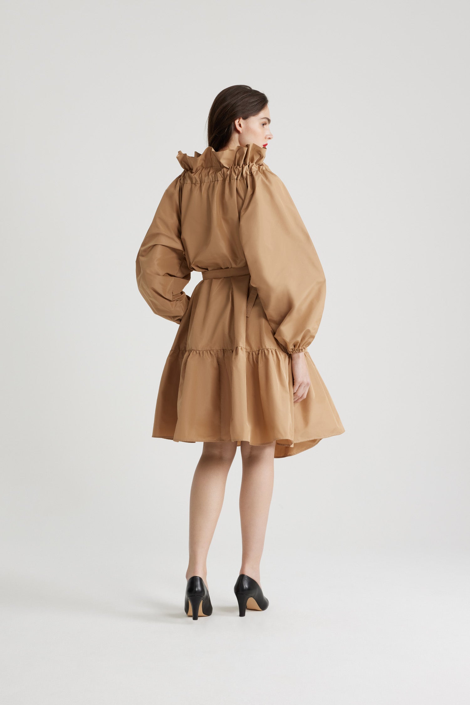 Patou DR158 robe faille recyclée Gray Sand