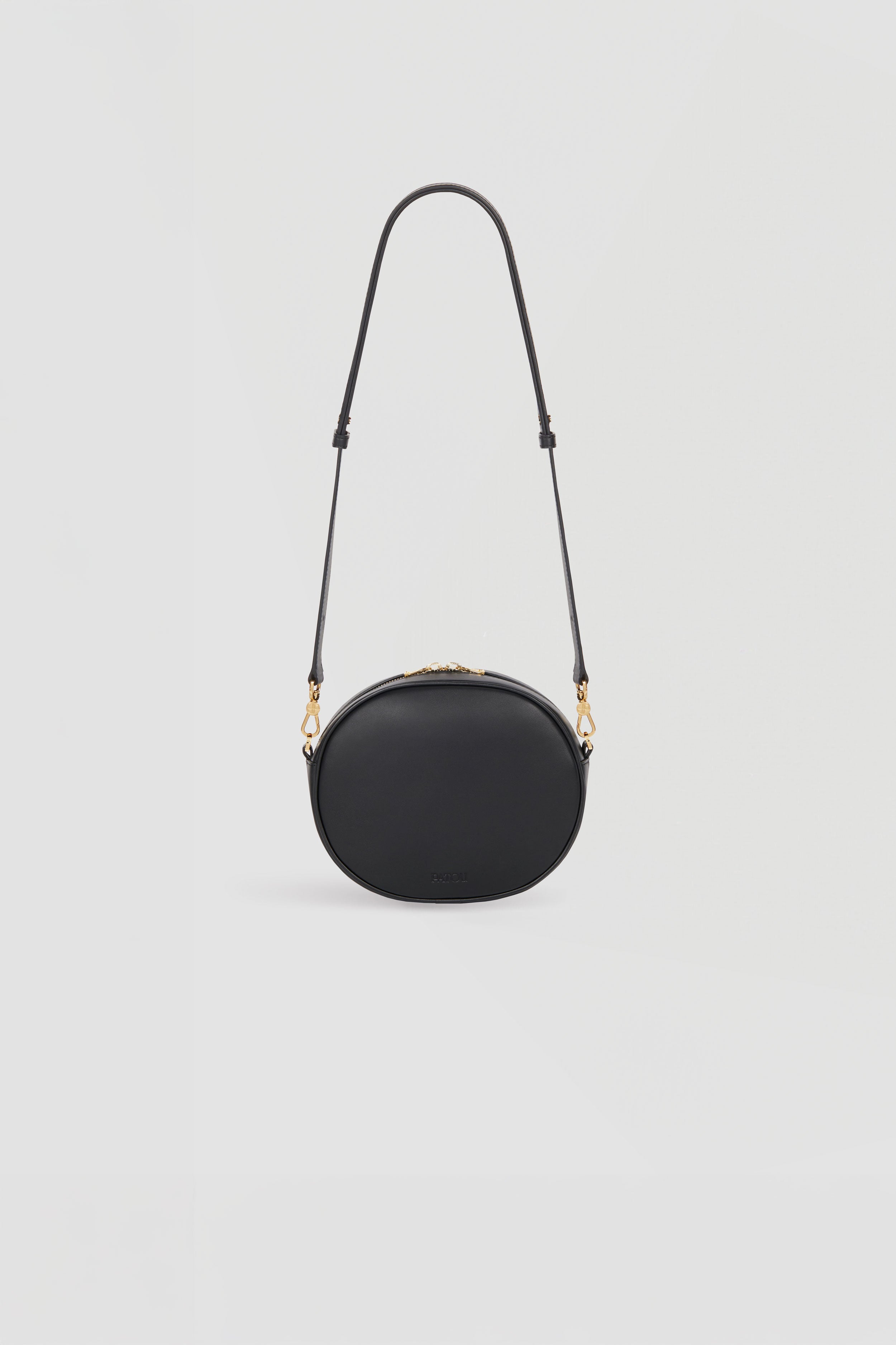 Patou Le JP BA006 sac shearling cuir anthracite TU