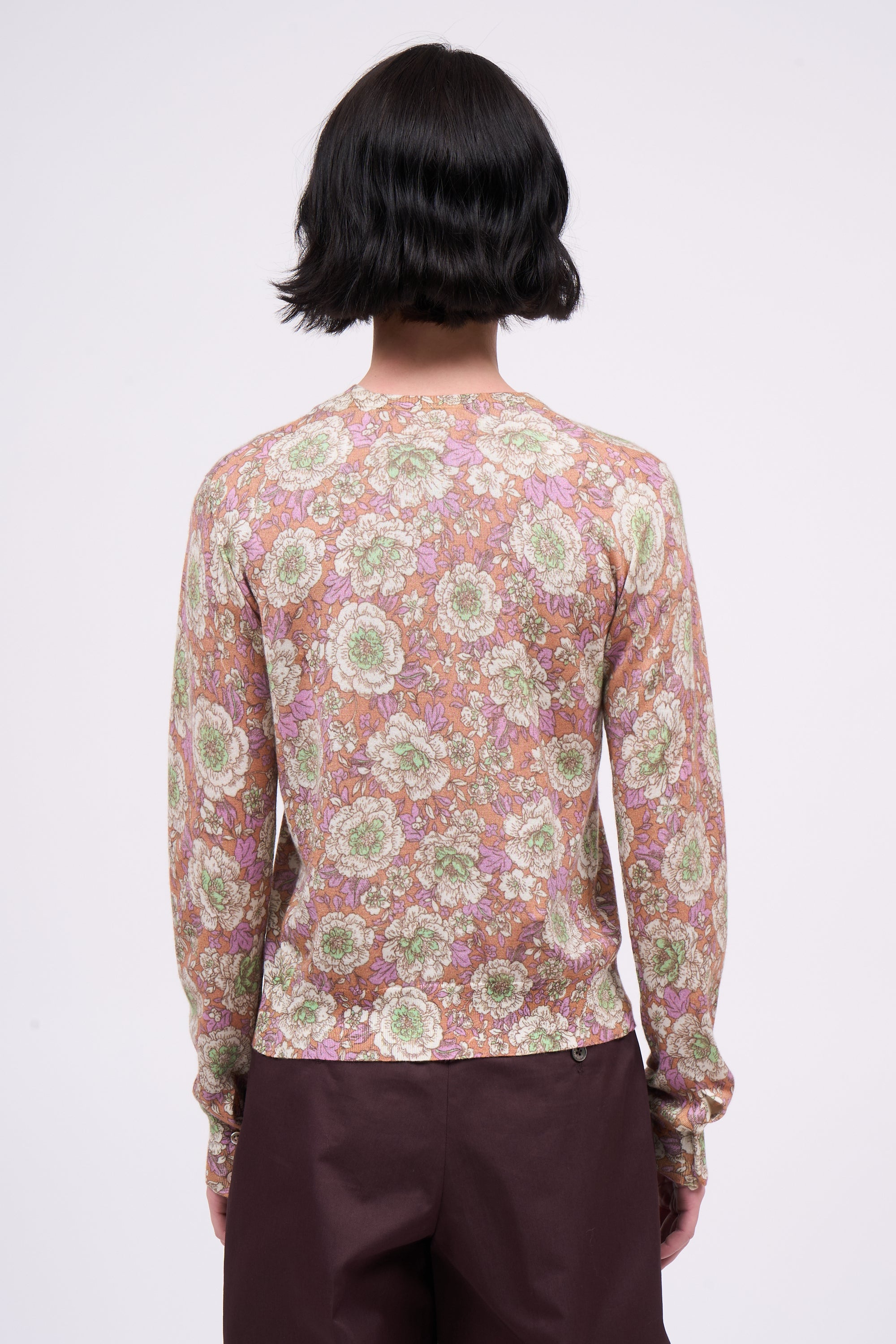 Paul & Joe Mailles Myosotis cardigan cachemire camel