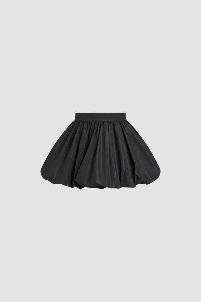 Patou Skirts H25SK0980011999B mini jupe faille noire